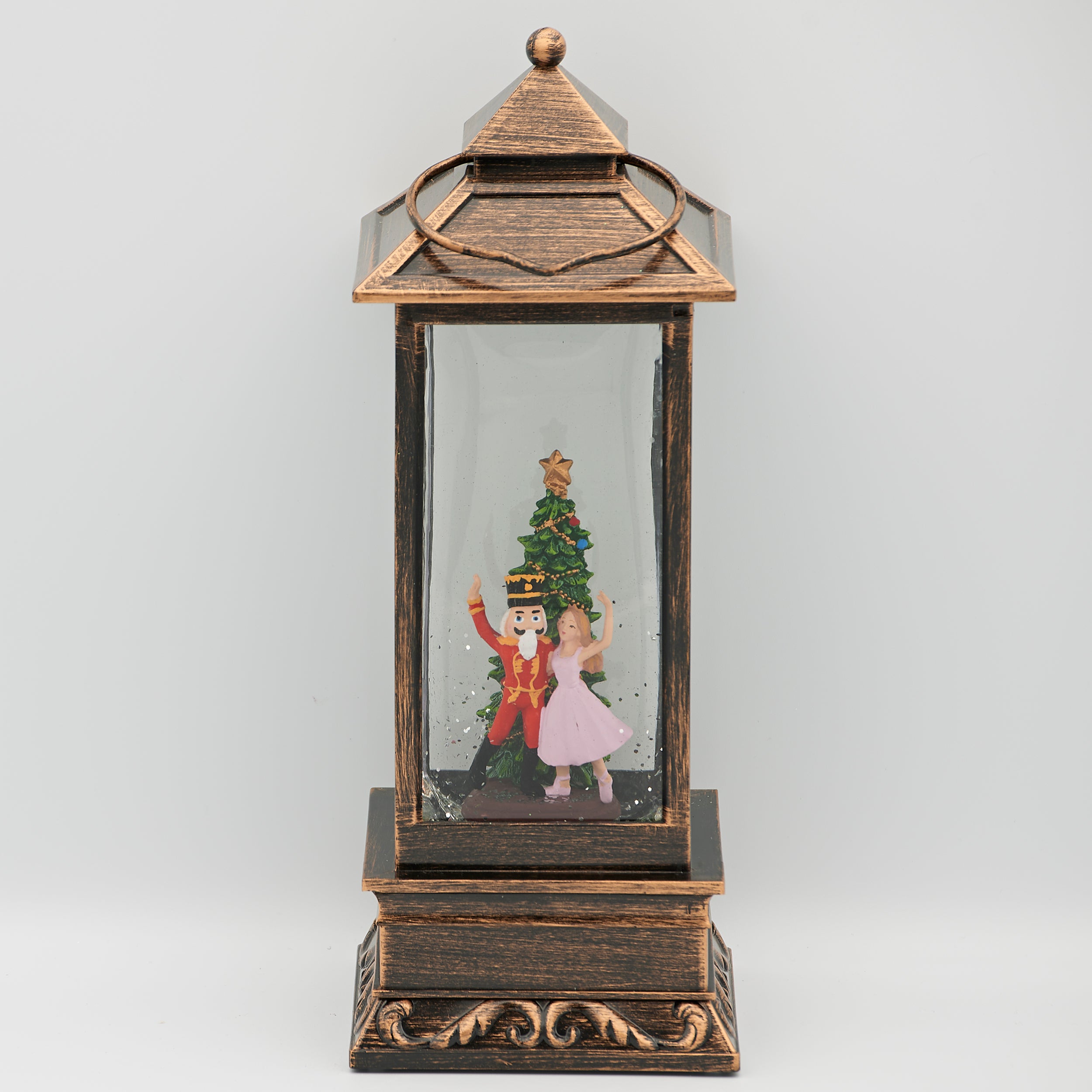 Confetti Lites Lighted Swirl Nutcracker Lantern