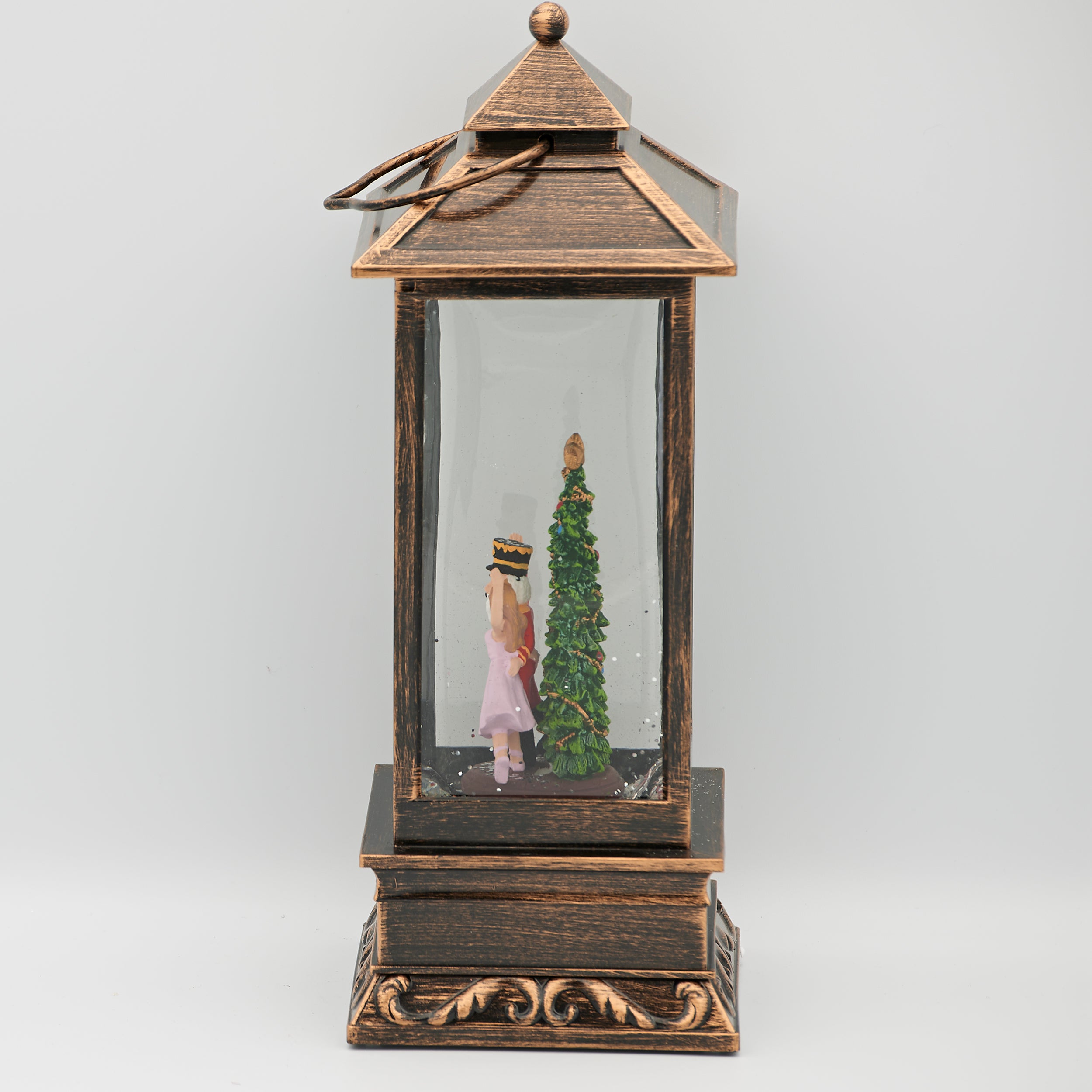 Confetti Lites Lighted Swirl Nutcracker Lantern