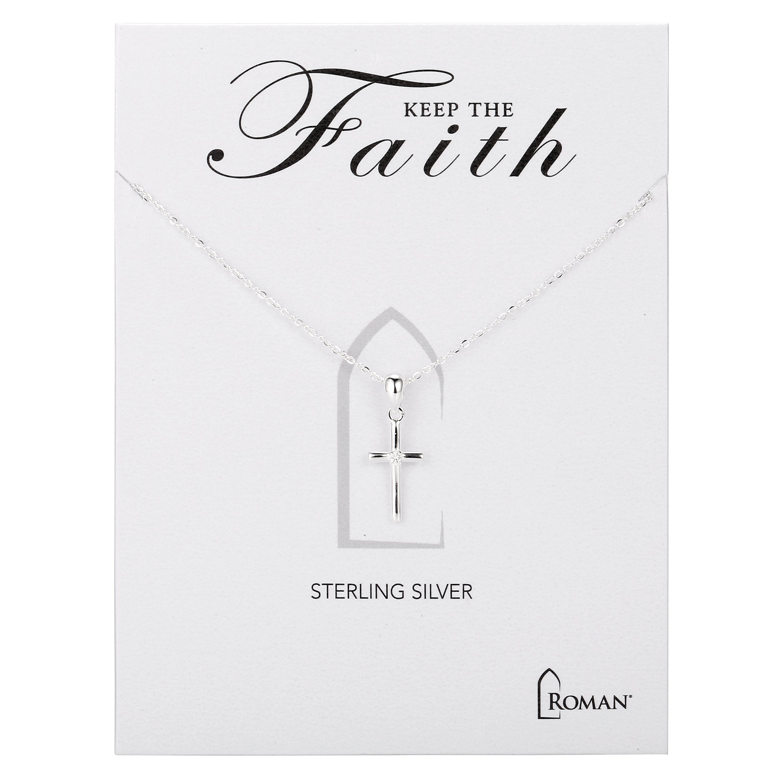 Everyday Cross Pendant Necklace