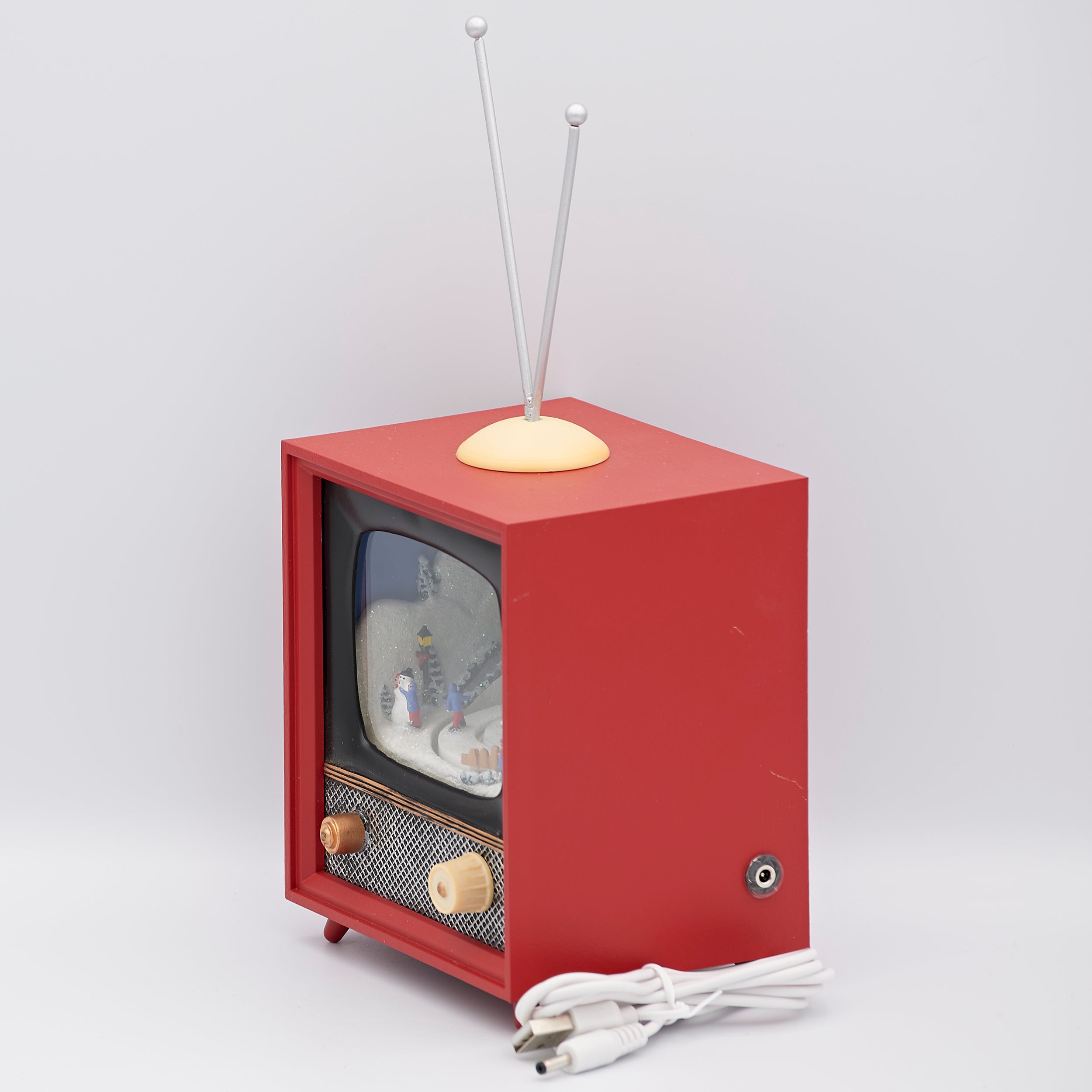 Amusements Musical TV Skating Around the Lighted Christmas Tree