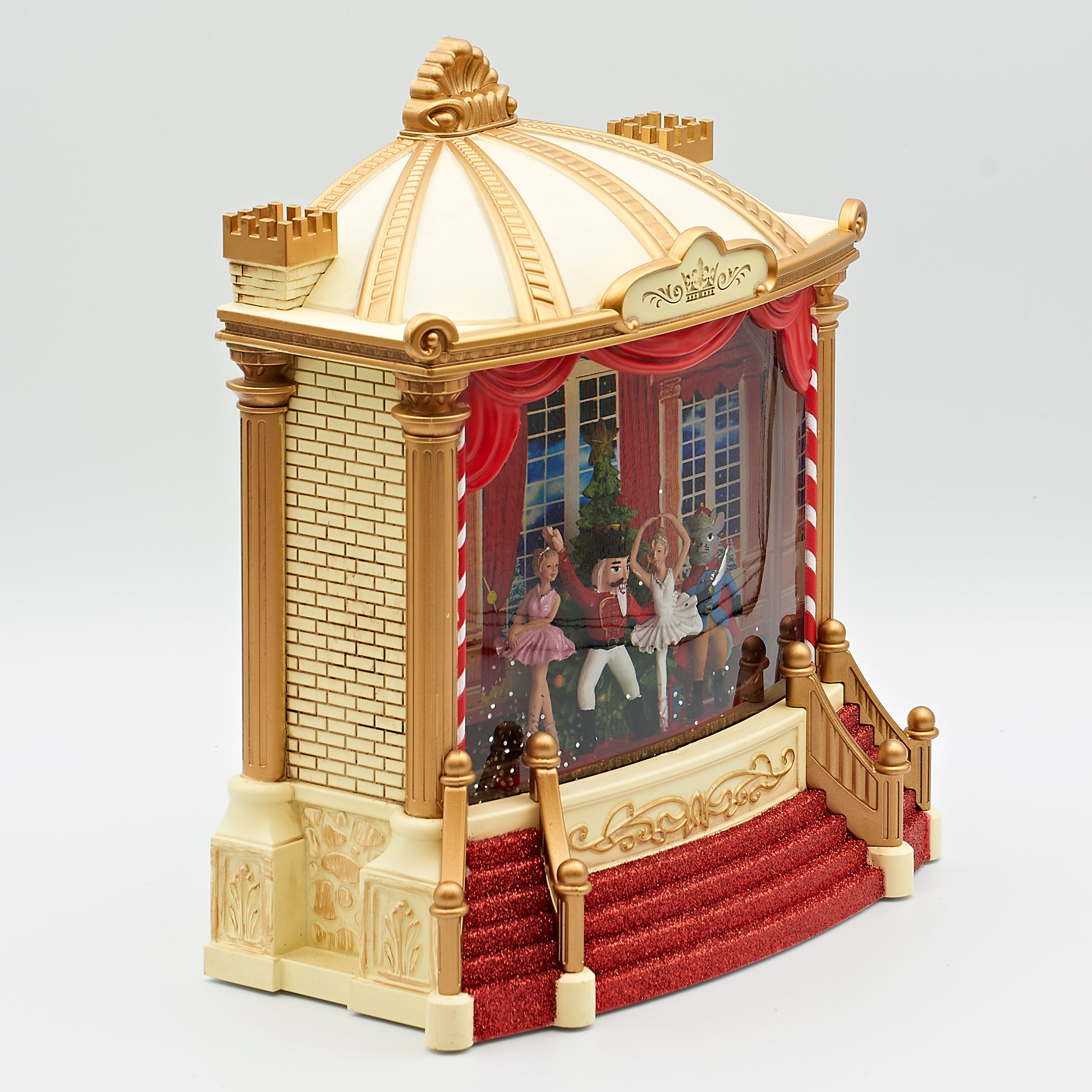 Confetti Lites Lighted Musical Swirl Nutcracker Stage