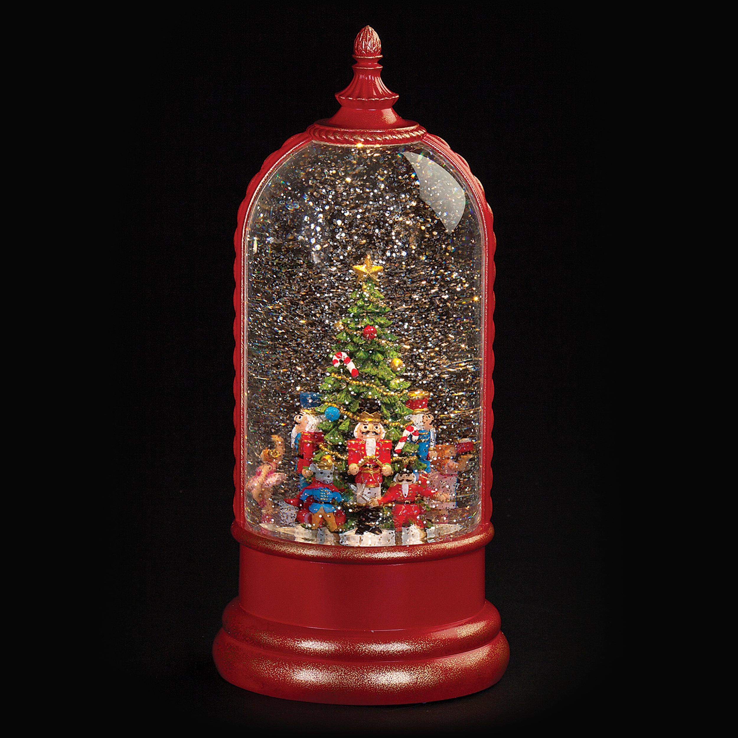 Confetti Lites Lighted Musical Swirl  Rotating Nutcracker