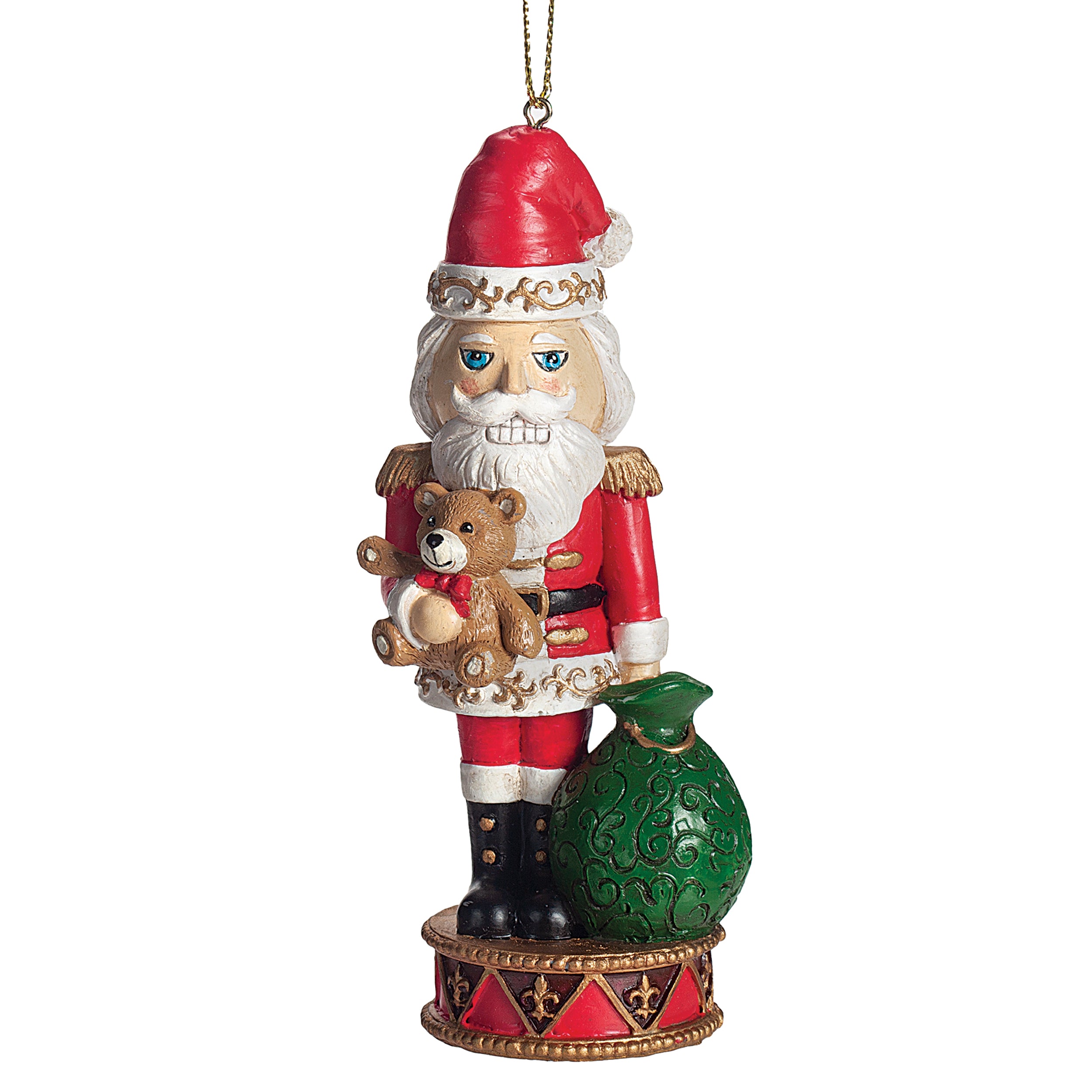 Nutcracker Santa Ornament