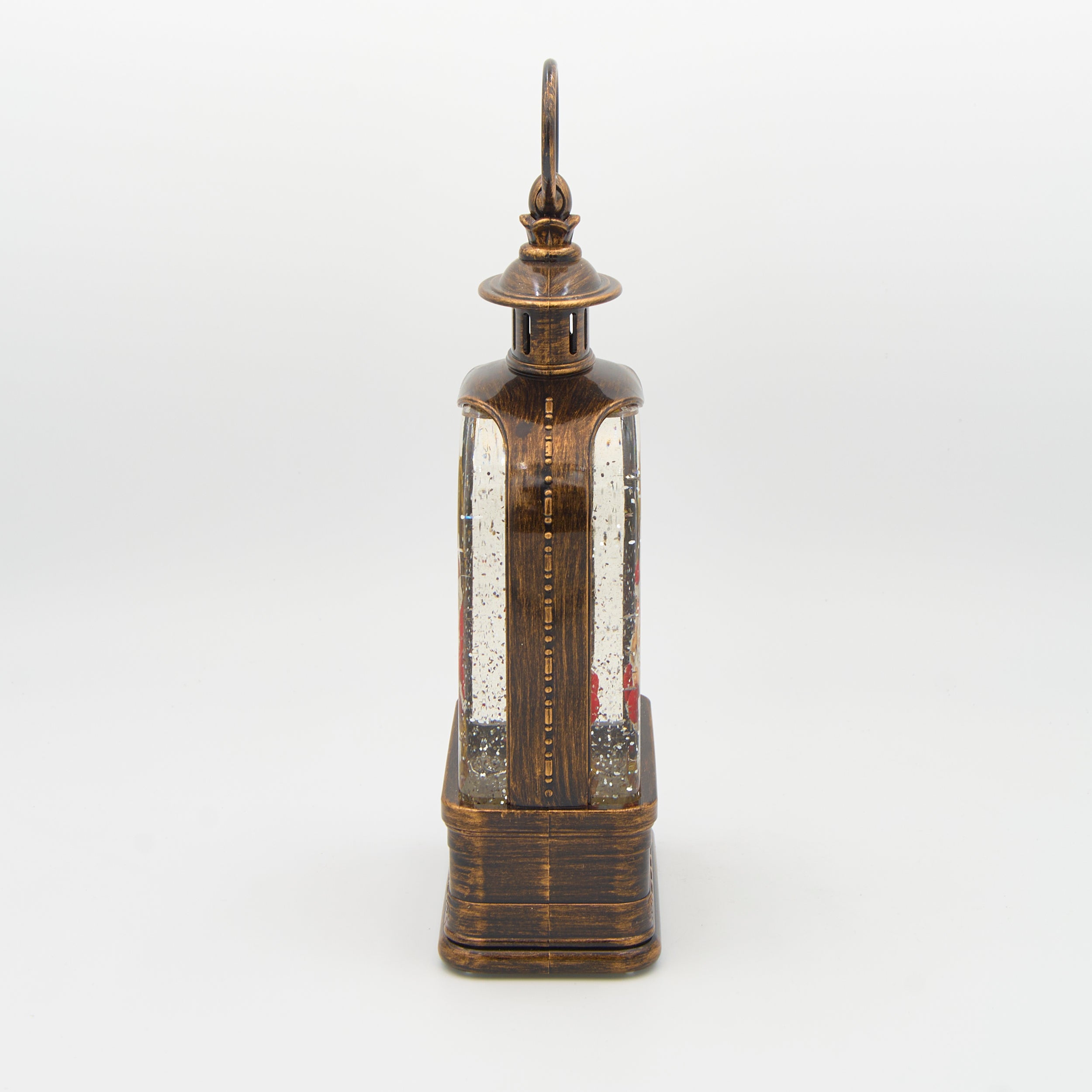 Decorative lantern with intricate design on a white background