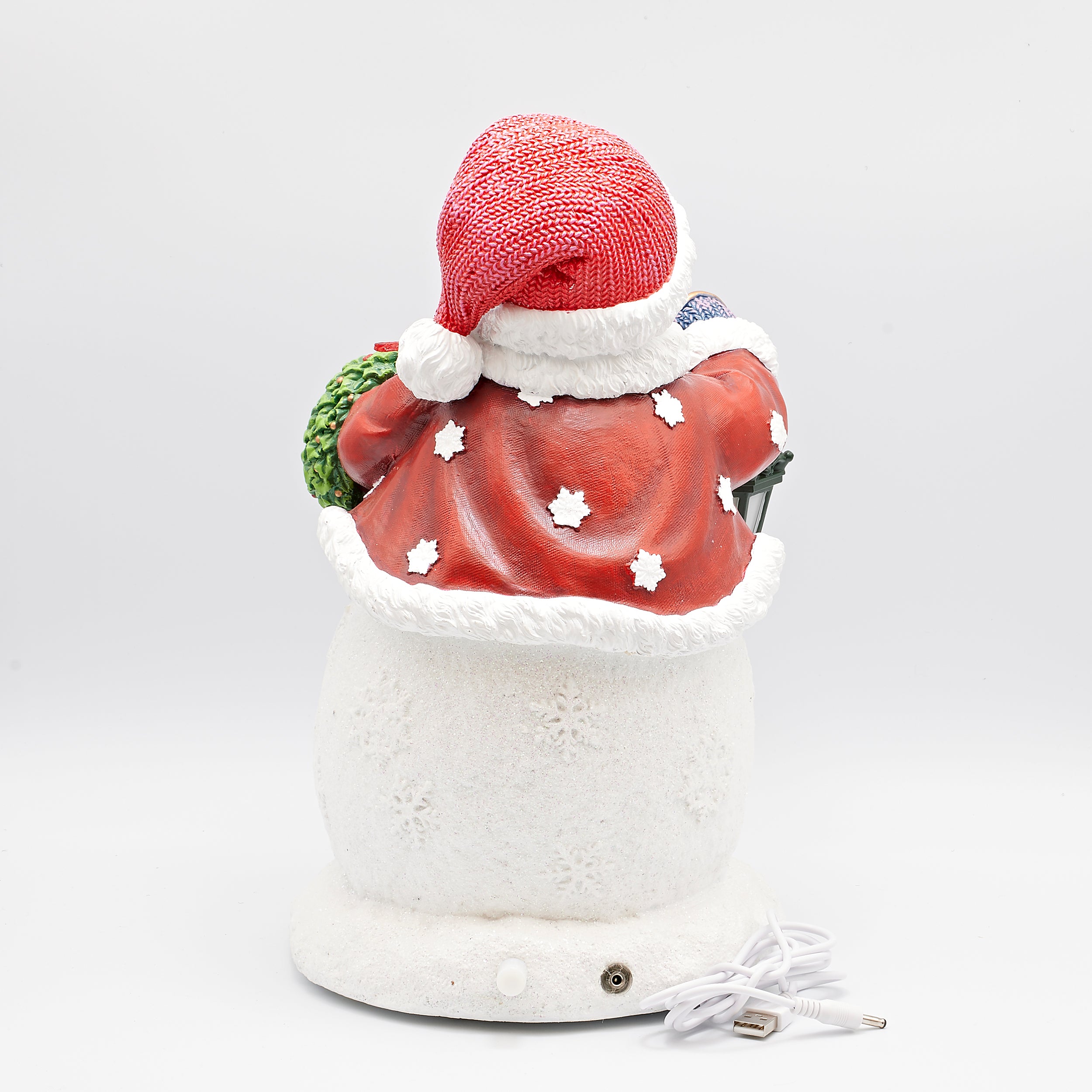 Amusements Lighted Musical Snowman with Rotating Santa's Village