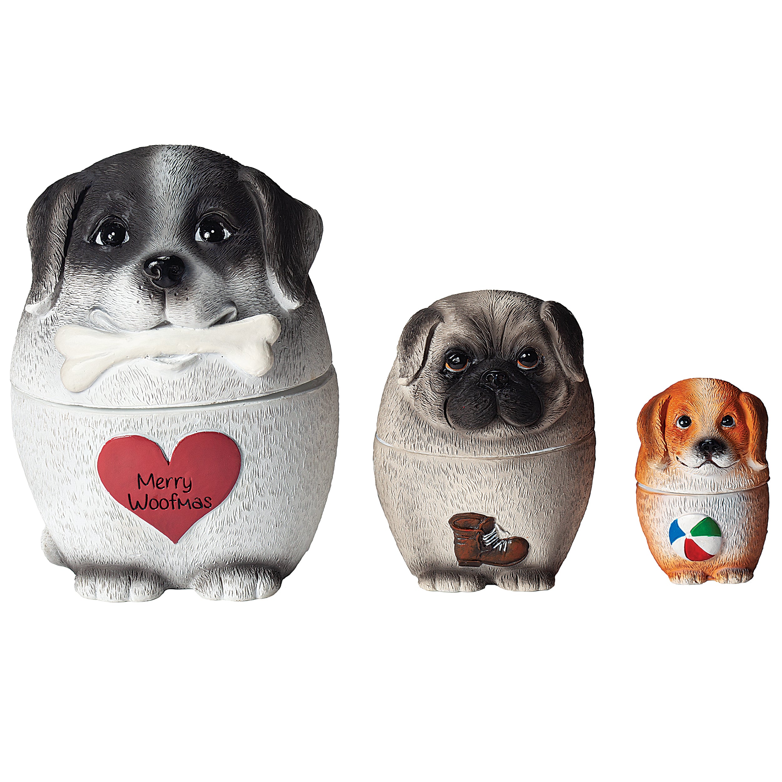 Paw-tryoshka Nesting Dog 3-PC Set