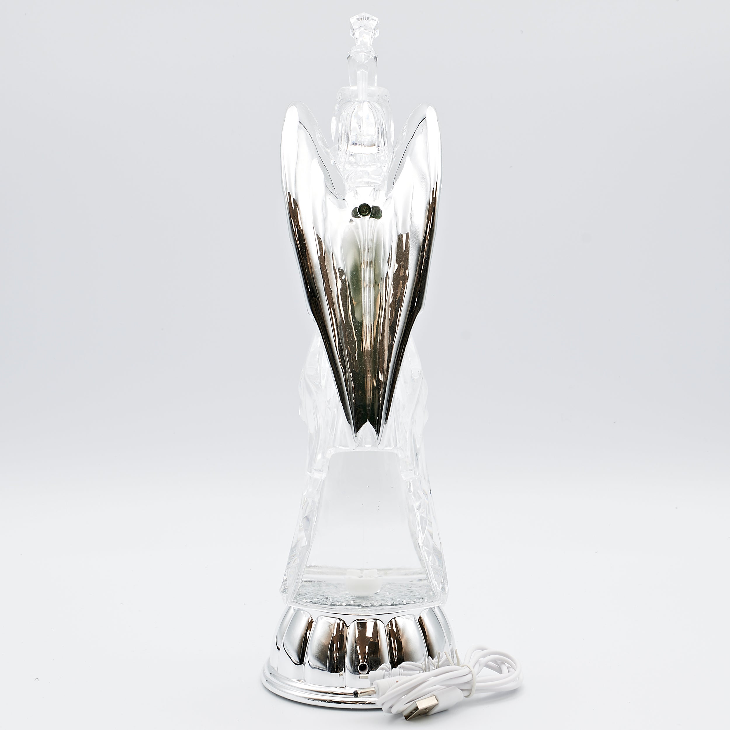 Confetti Lites Lighted Swirl Trumpeting Angel