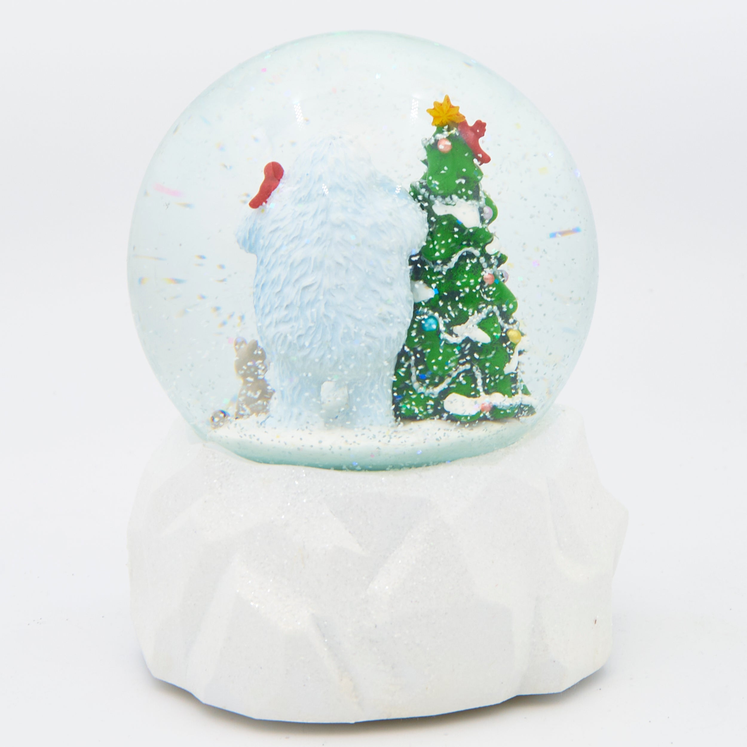 Rudolph & Friends Musical Lighted Glitterdome