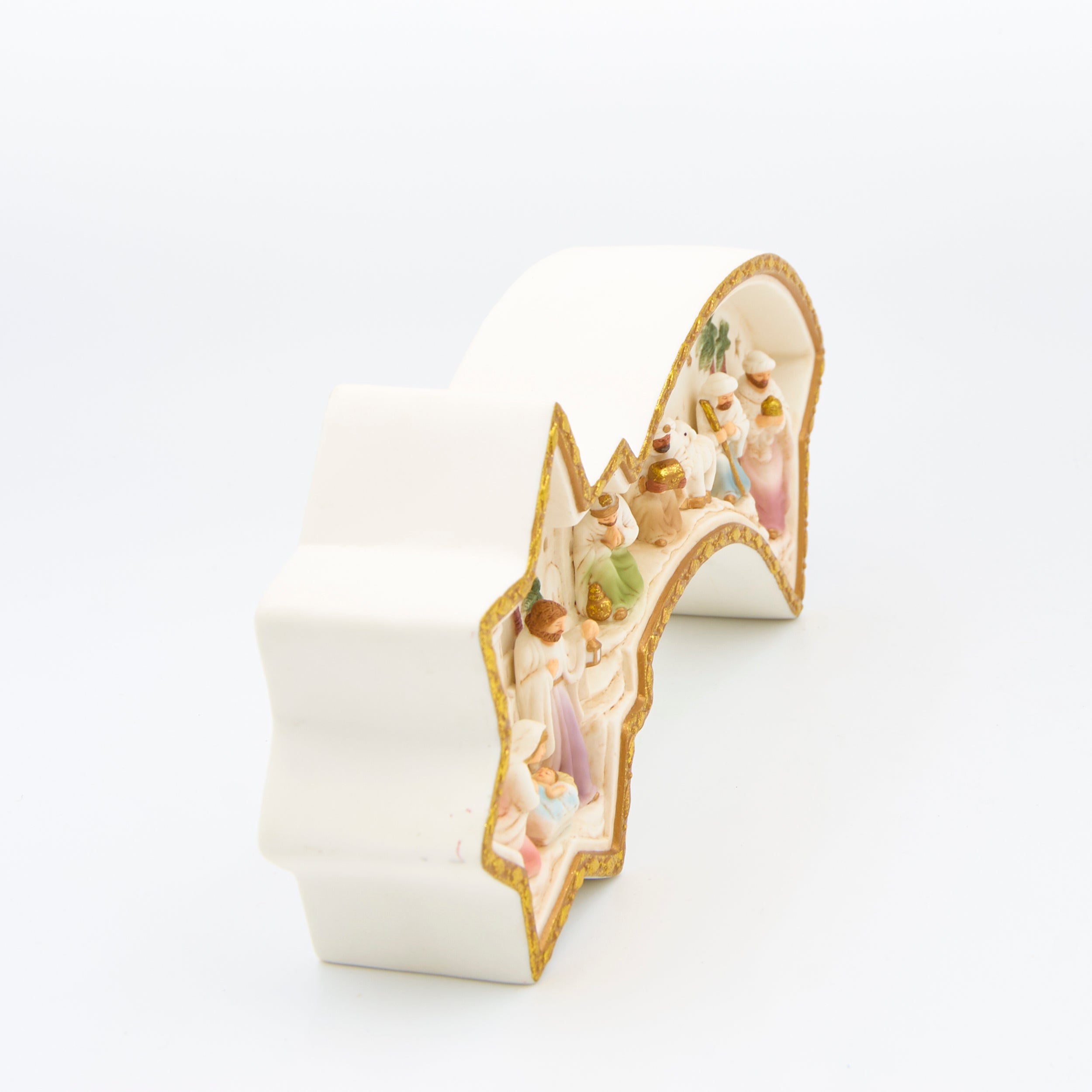 Lighted Nativity Shooting Star Scene