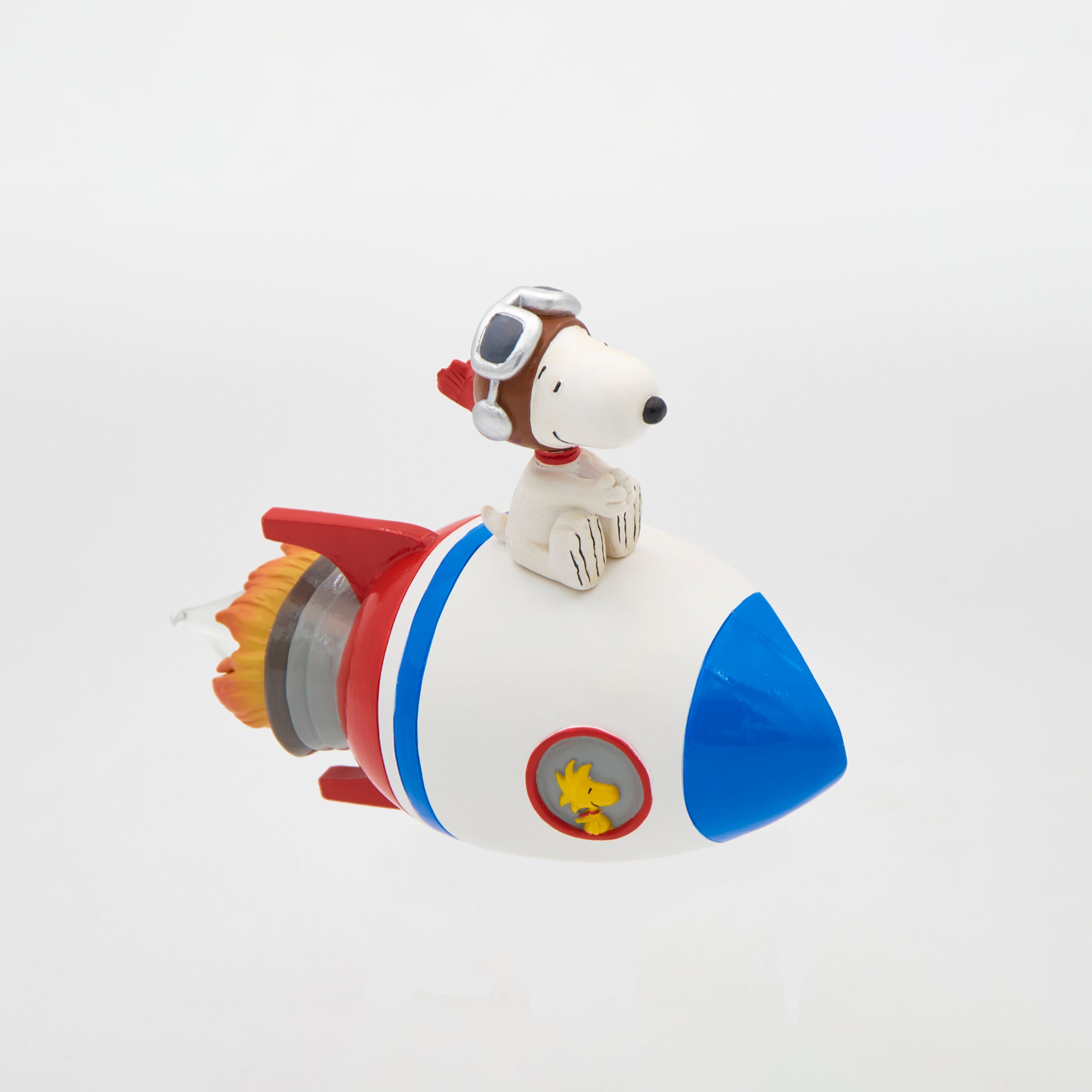 Snoopy riding a rocket ship Night-light 