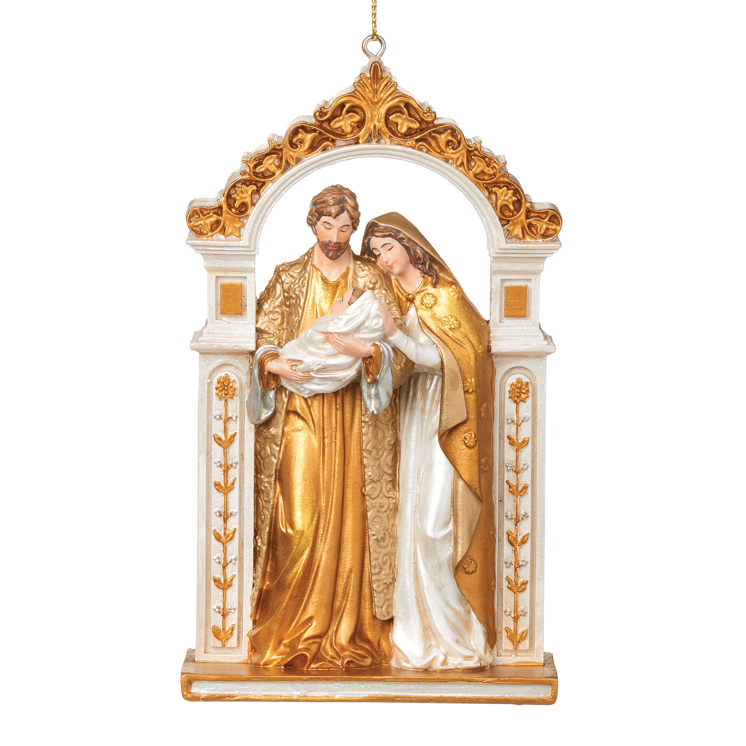 Joseph's Studio Holy Family Under Arch Ornament