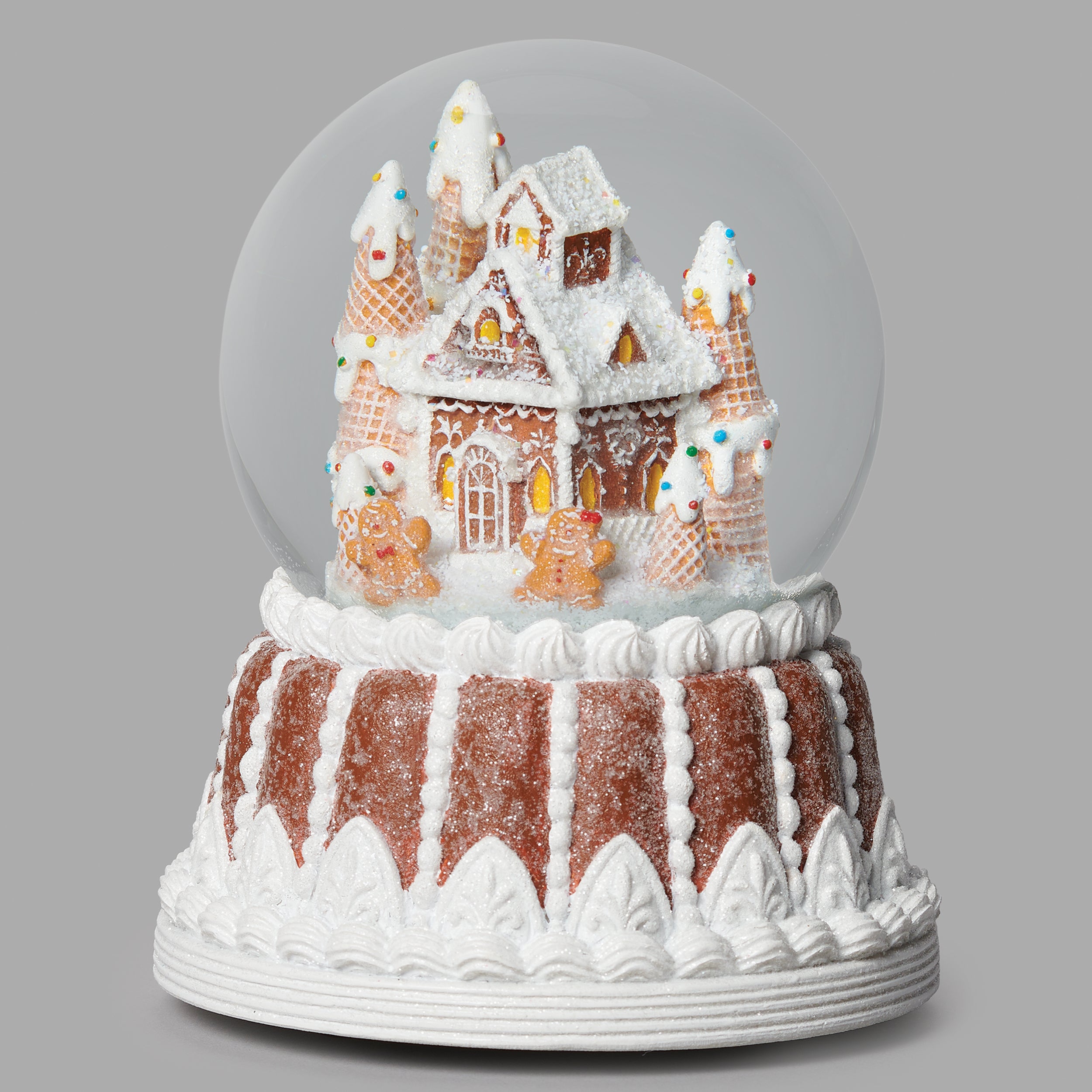 Glitterdome Musical Gingerbread - "Deck the Halls" Tune