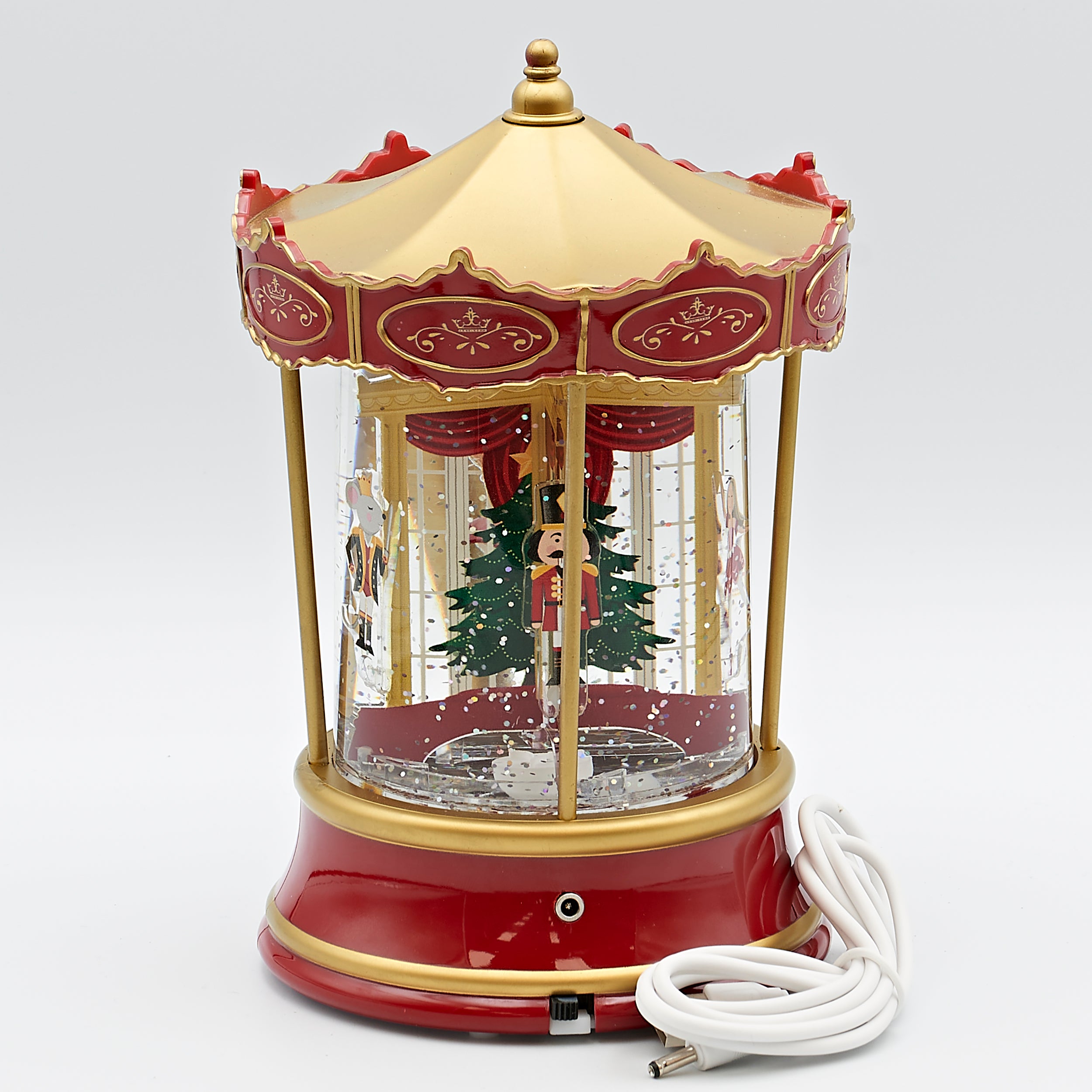 Confetti Lites Lighted Swirl Carousel Nutcracker Ballet