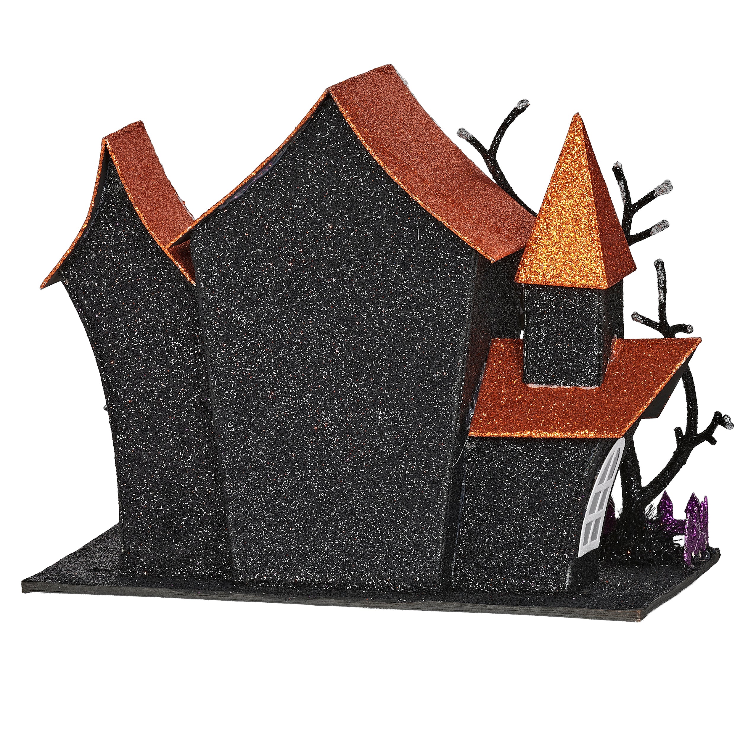 Halloween-themed model house 