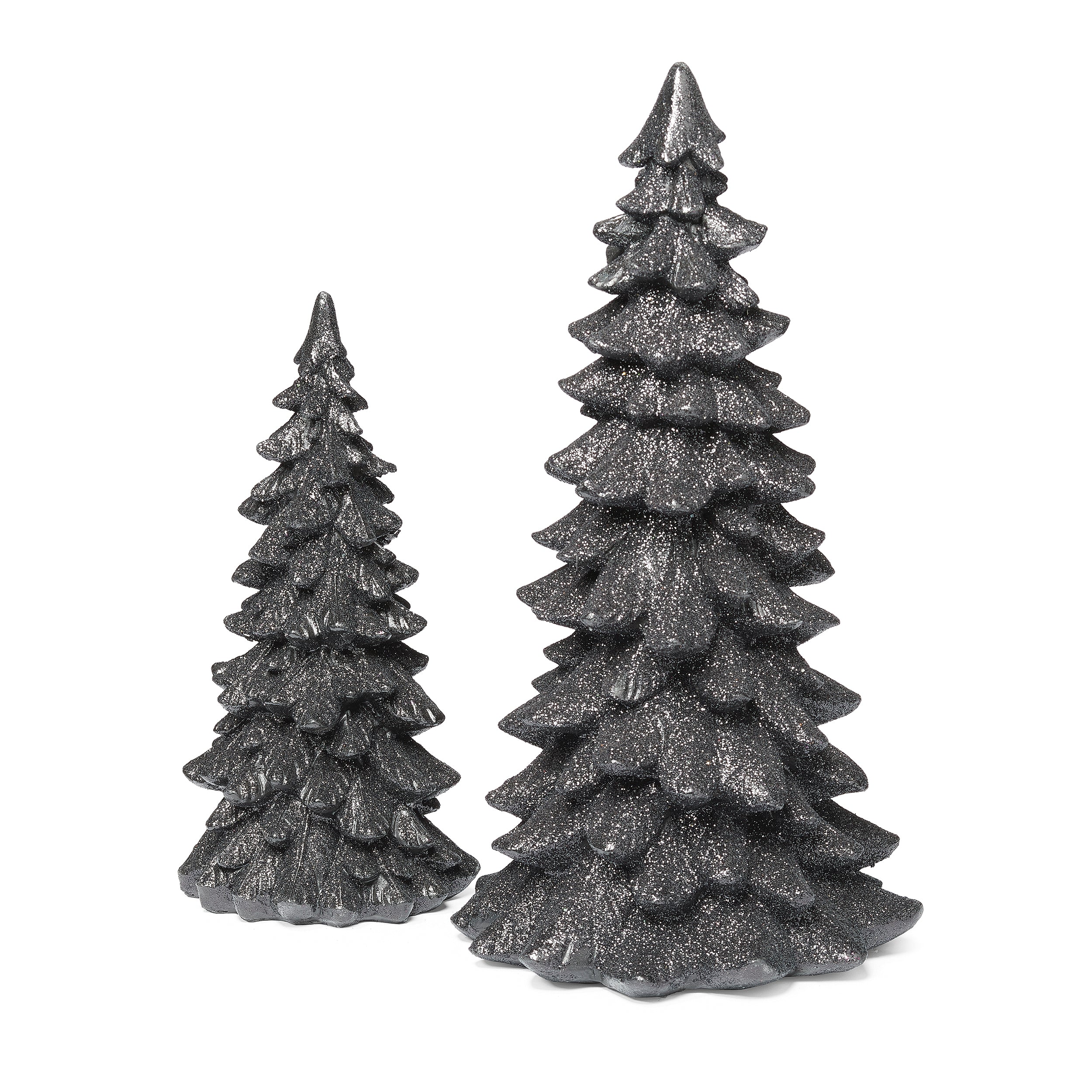 Glitter Halloween Tree 2-PC Set