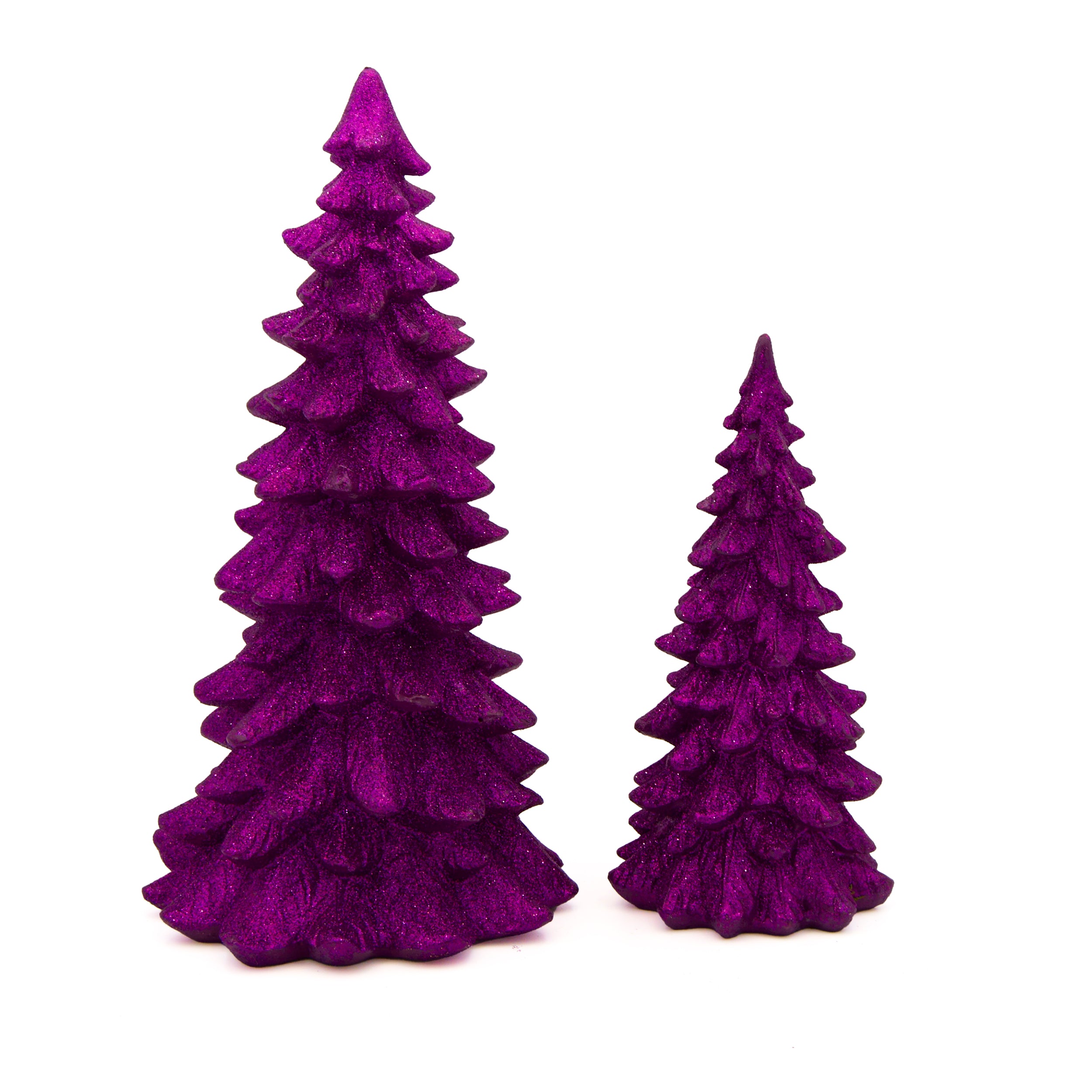 Glitter Halloween Tree 2-PC Set