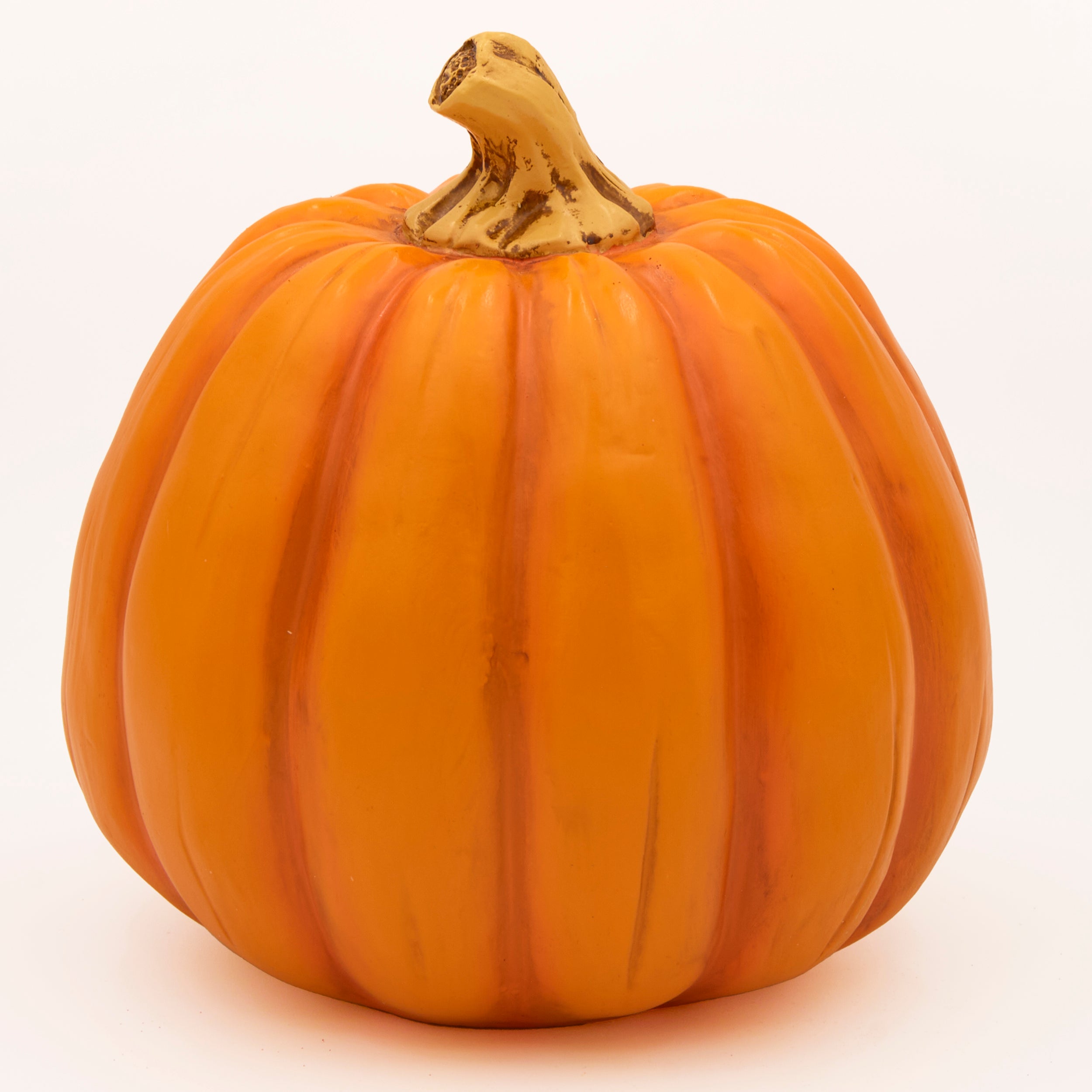 Lighted Angry Pumpkin Eating Small Pumpkin