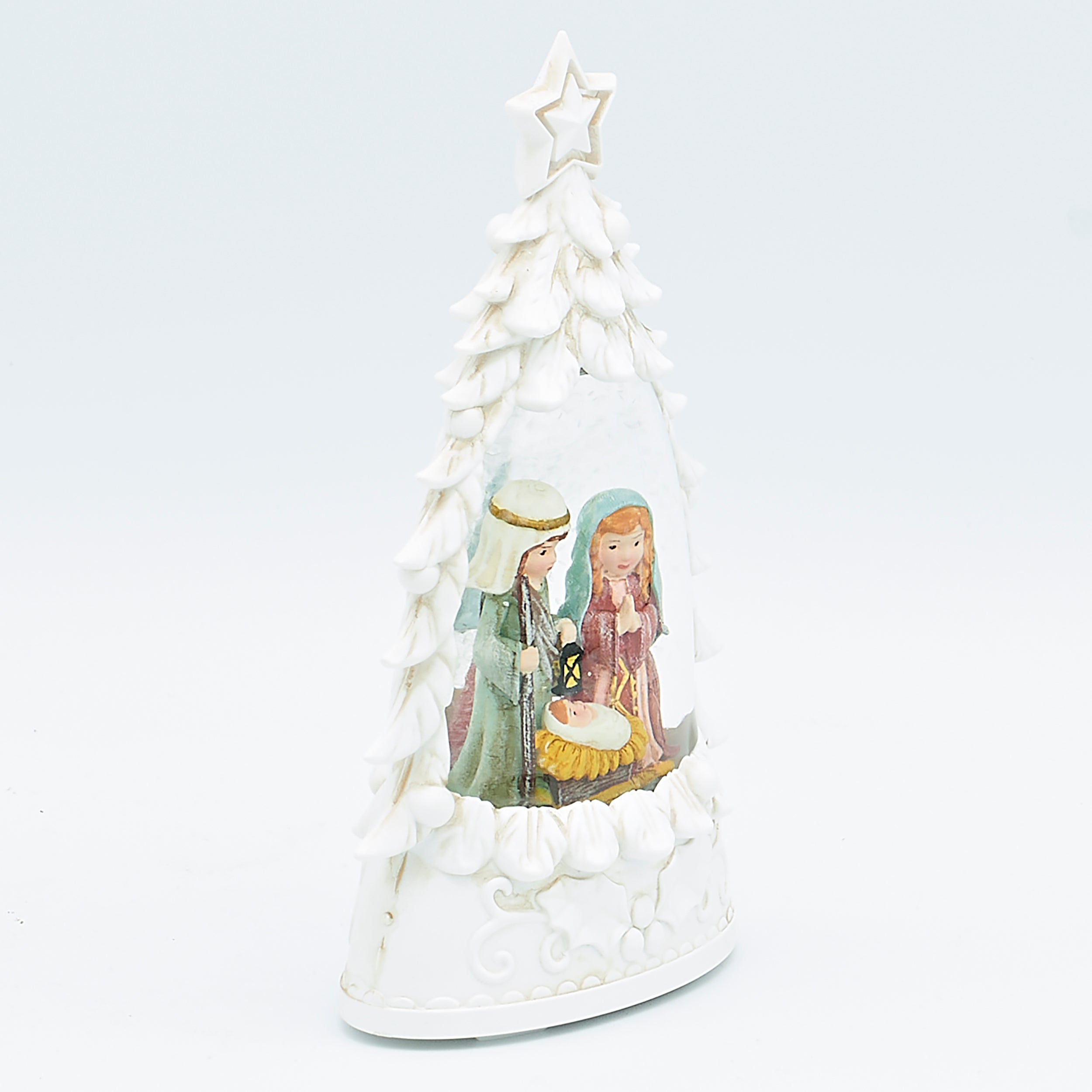 Lighted Holy Family Christmas Tree – Shimmering Merry Lites