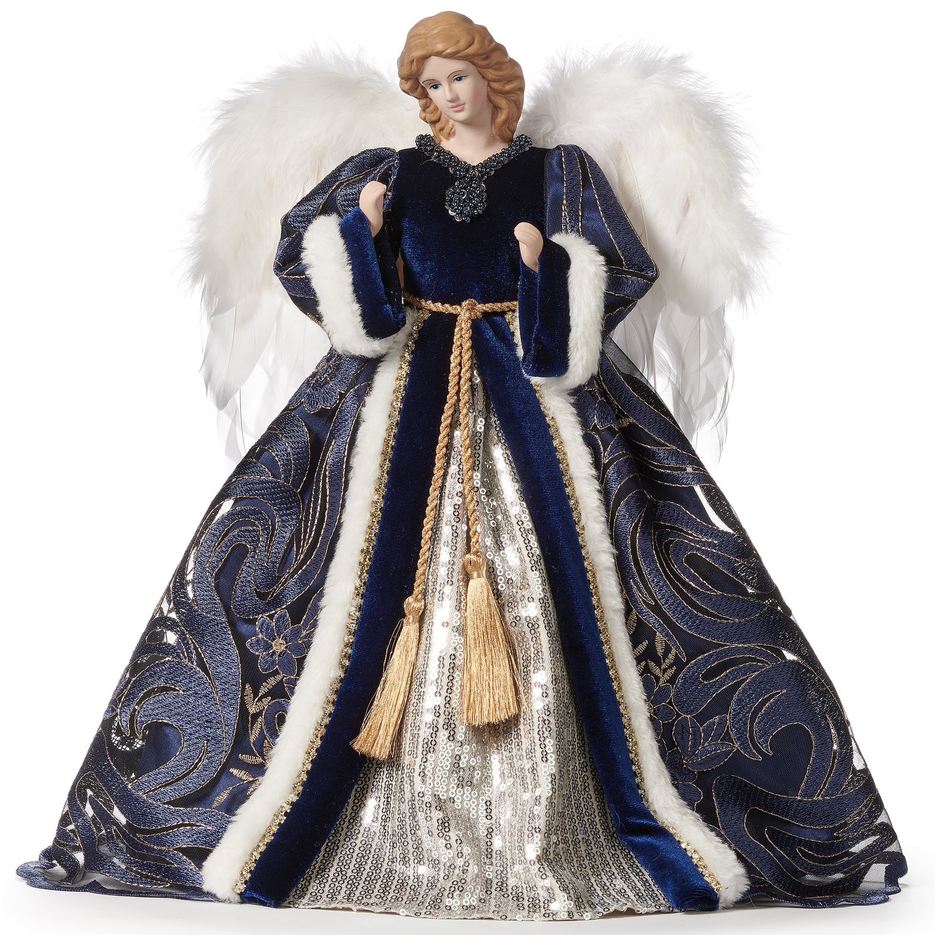 angel purple dress tree topper Easter/ Candy Christmas Angel Tree Topper. Guardian Angel, Get Well Soon,  Purple Wings, Pastel Colors Skirt