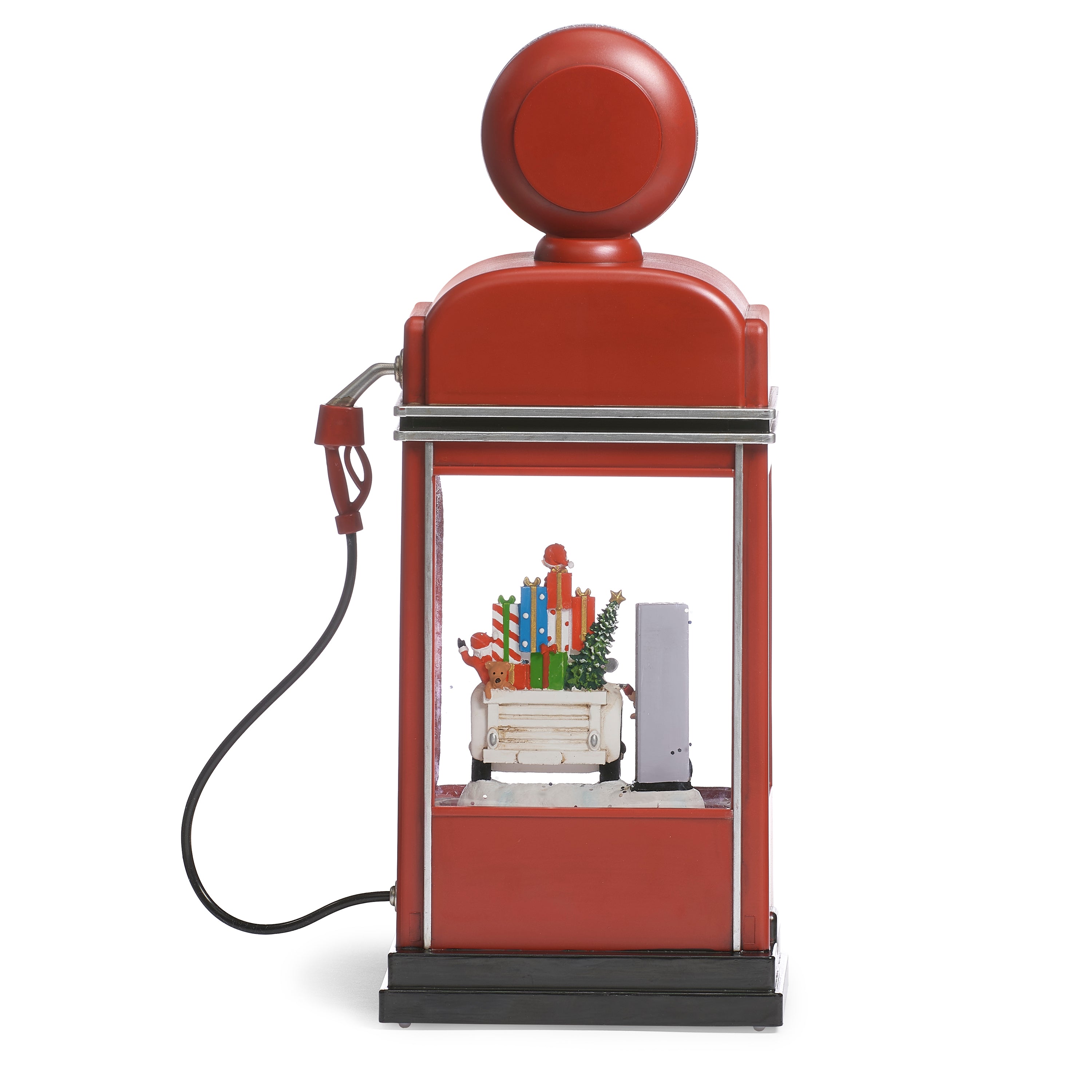Confetti Lites Lighted Swirl North Pole Gas Pump