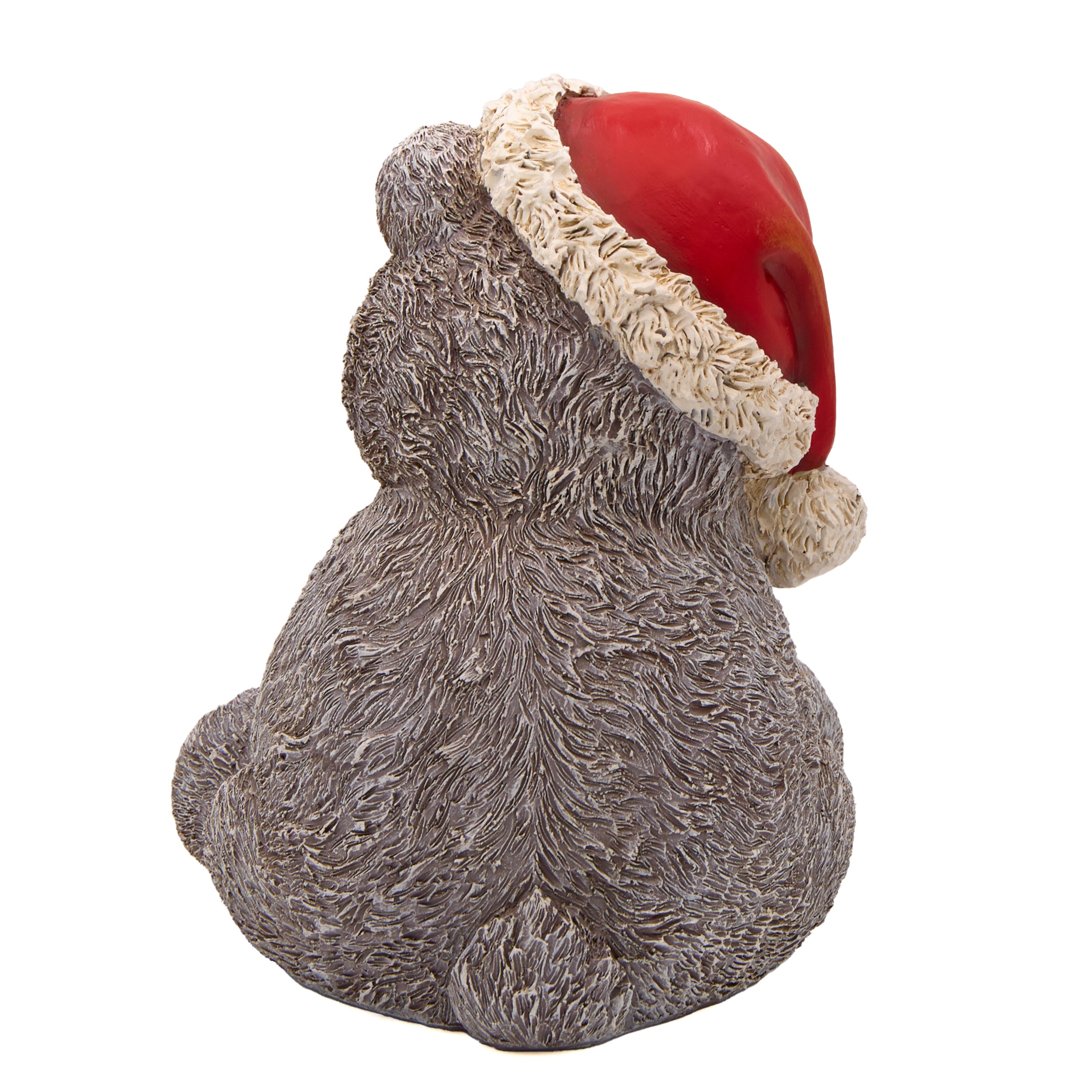 Pudgy Pals Christmas Bear  Garden Statue