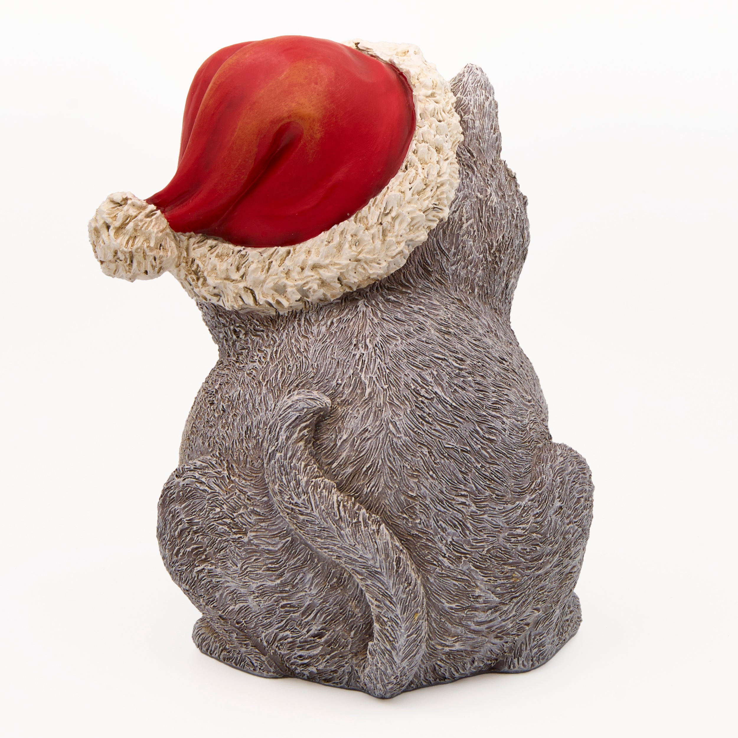 Pudgy Pals Christmas Kitty Garden Statue