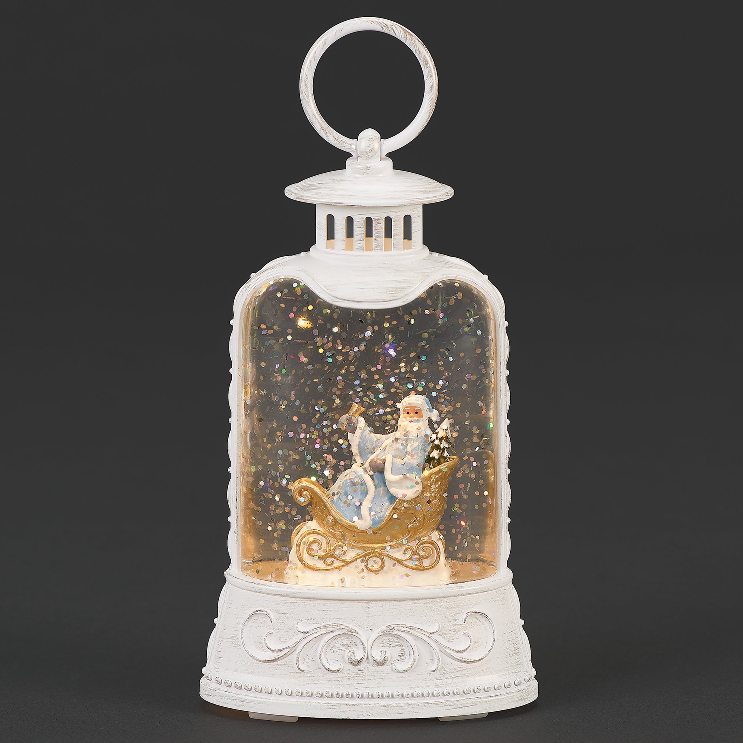Lighted Lantern Santa's Sleigh – Shimmering Merry Lites