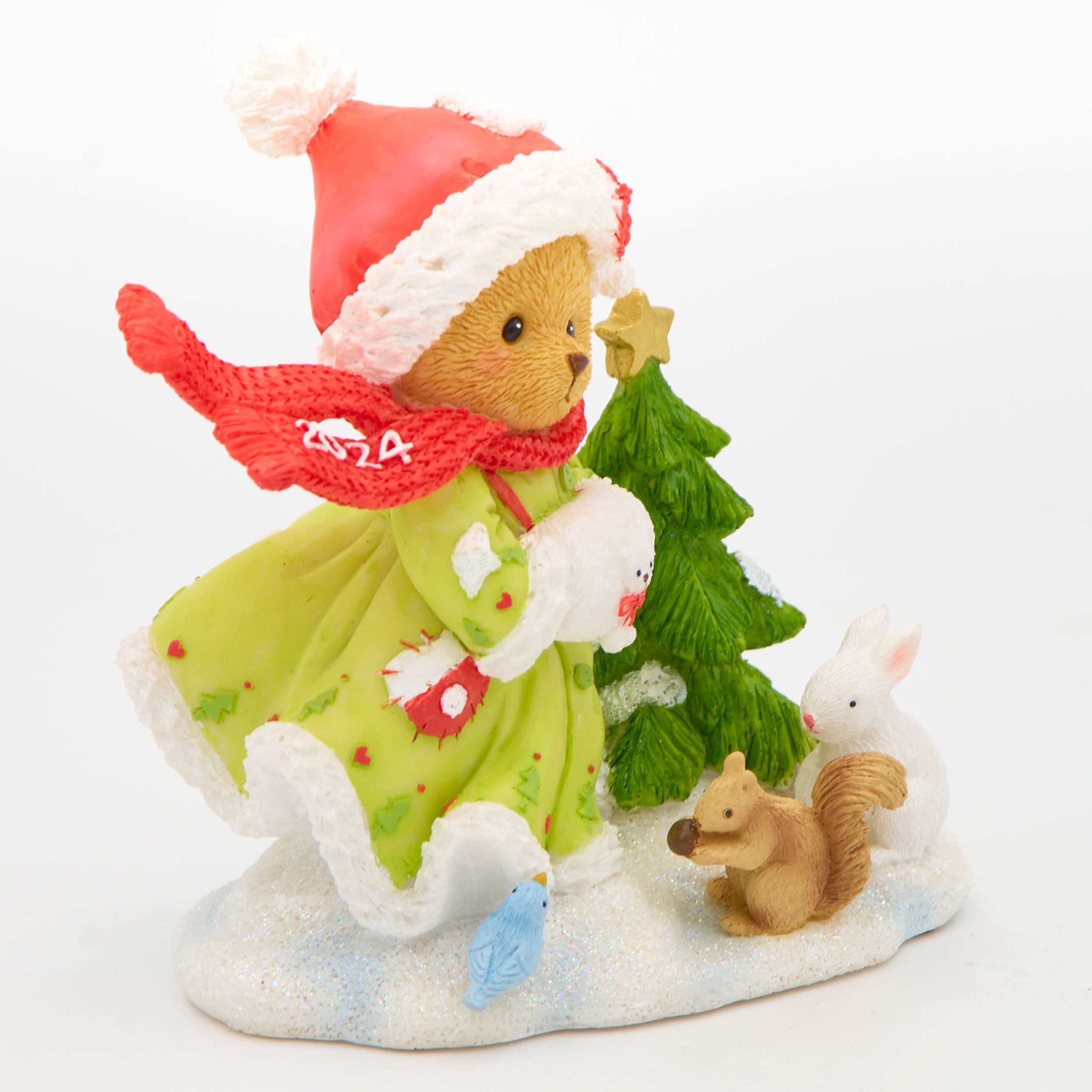 Emma with Animals Figure – Cherished Teddies