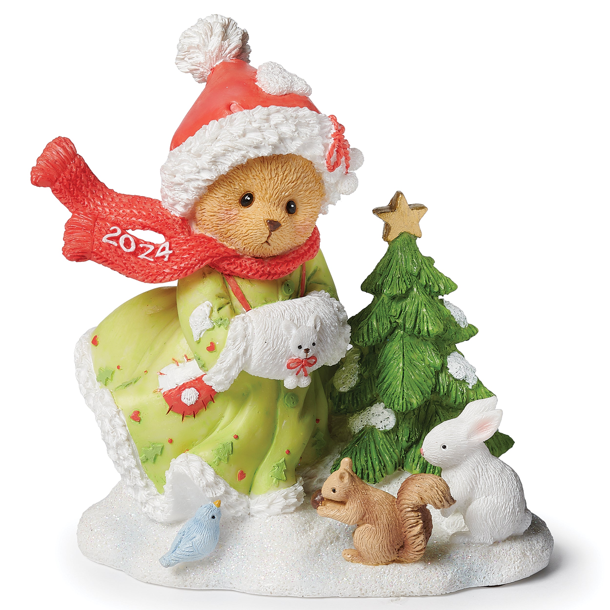 Emma with Animals Figure – Cherished Teddies