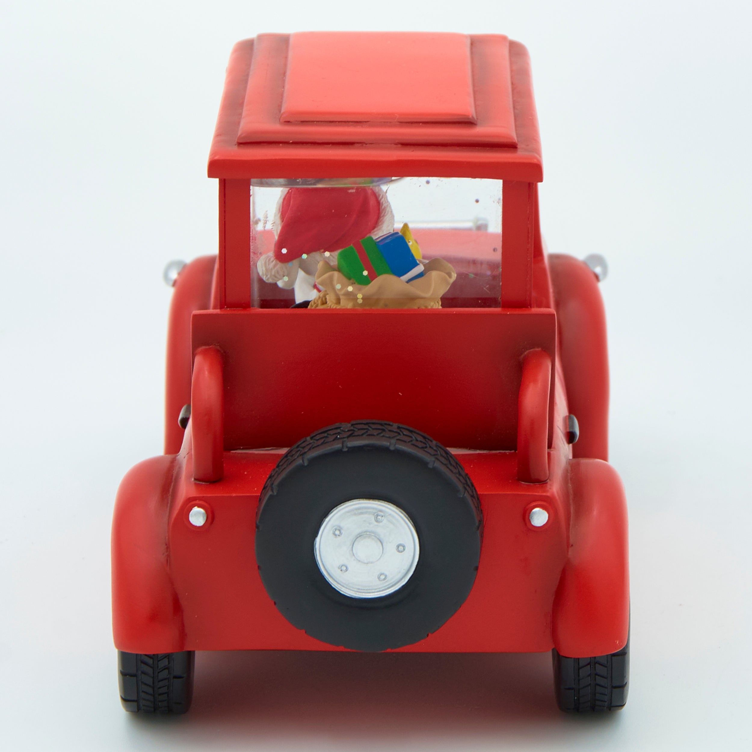 Peanuts Lighted Swirl Santa Snoopy in an ATV - Confetti Lites