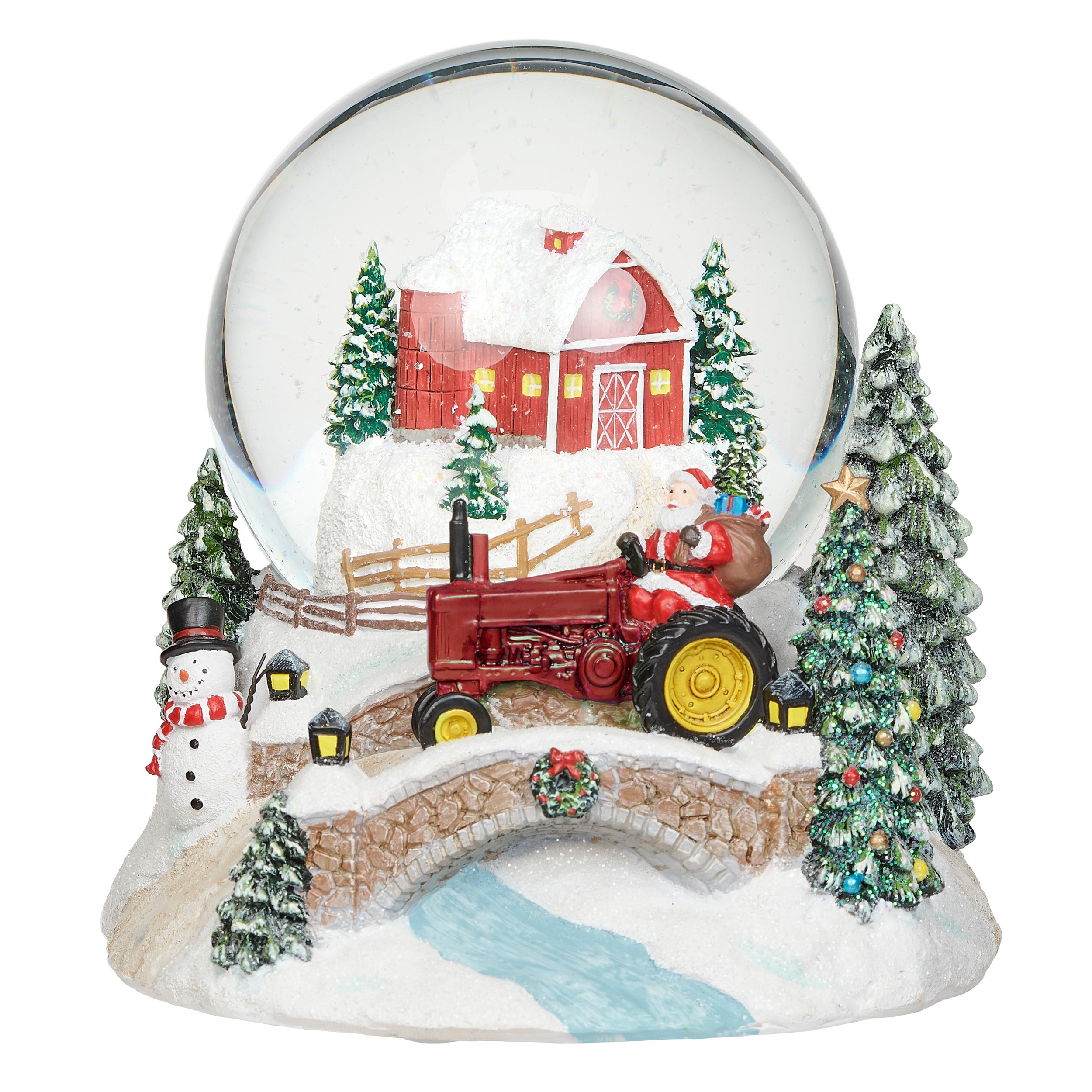 Glitterdome Musical Santa's Farm - "Let It Snow" Tune