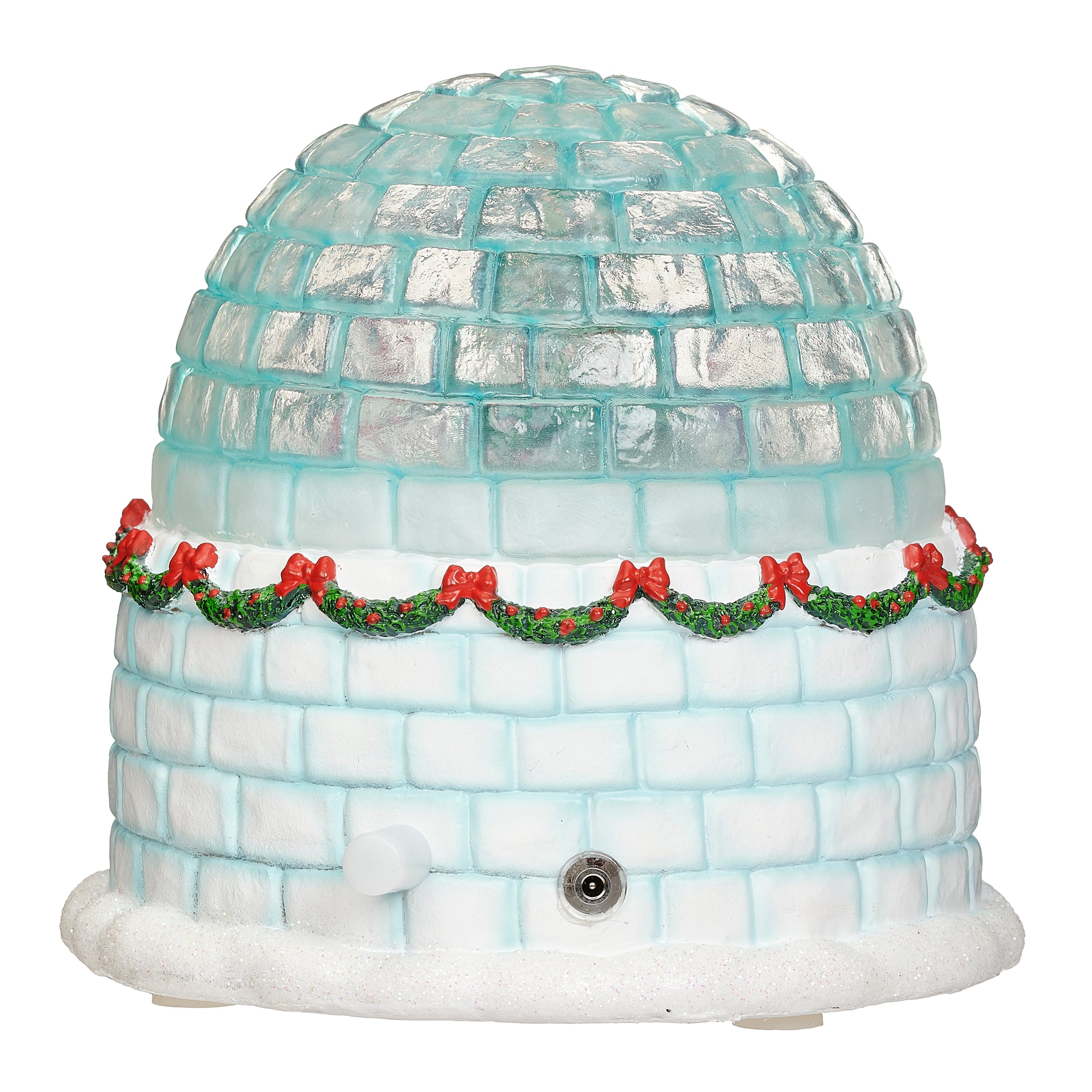 Lighted Musical Igloo with Rotating Holiday Characters