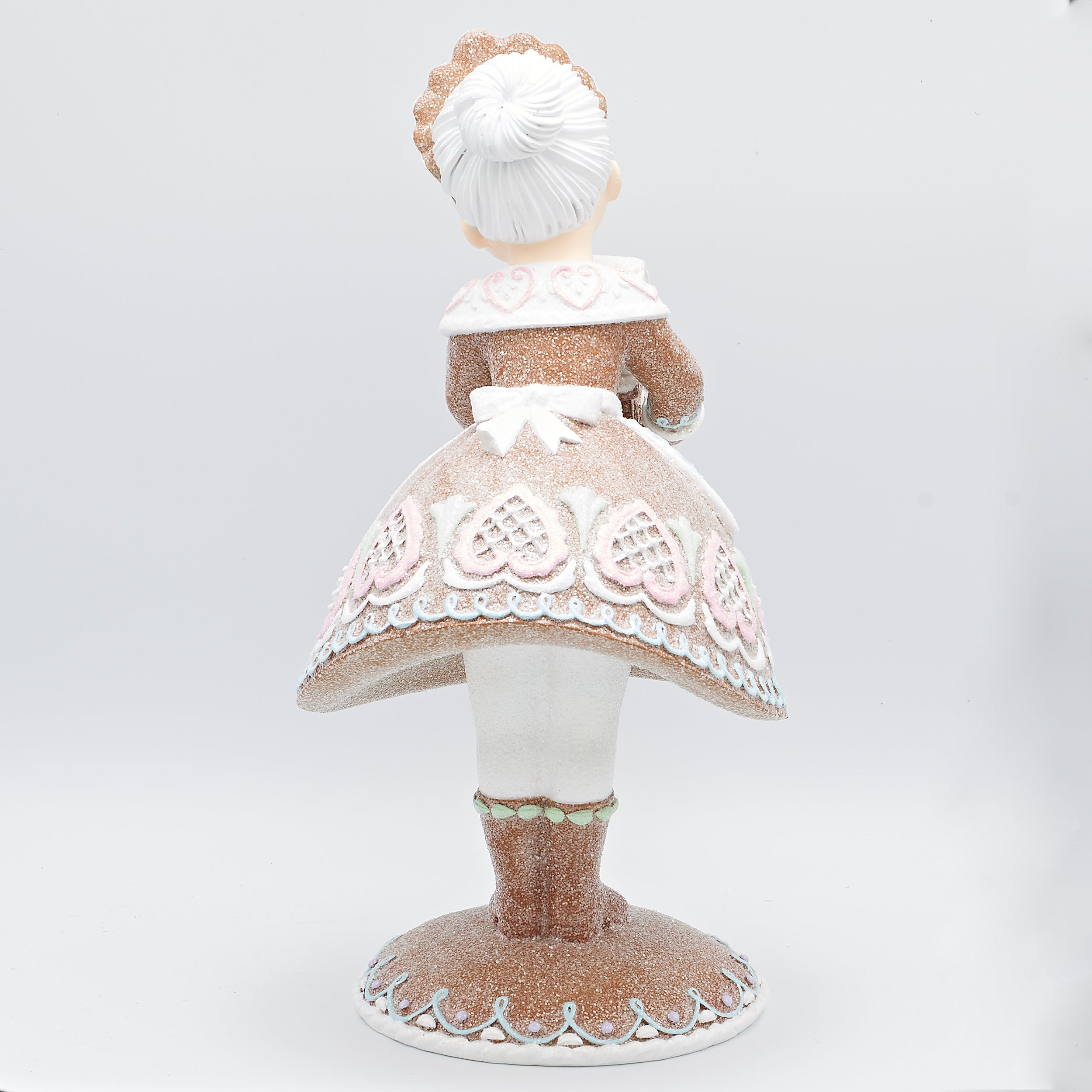 Mrs. Claus Gingerbread Figure