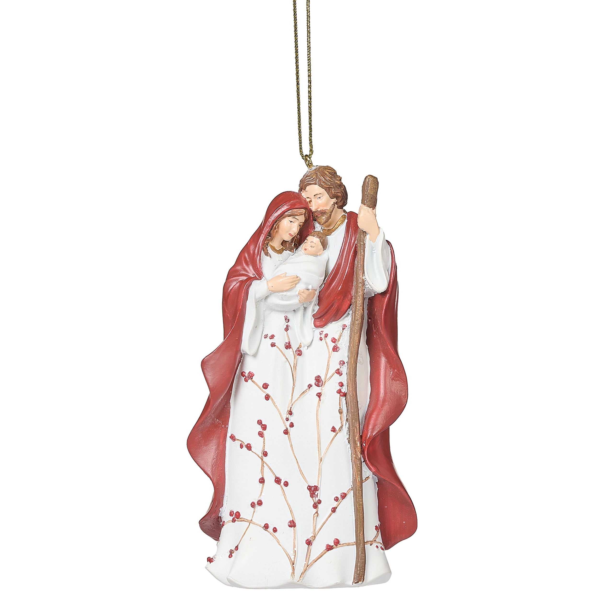 Berry Holy Family Ornament