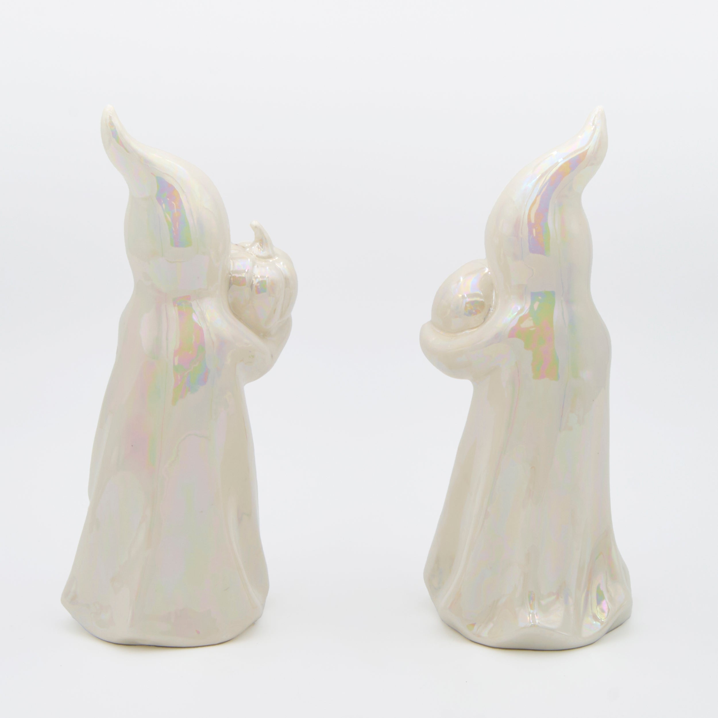 Lighted Pearlized Ghost Set