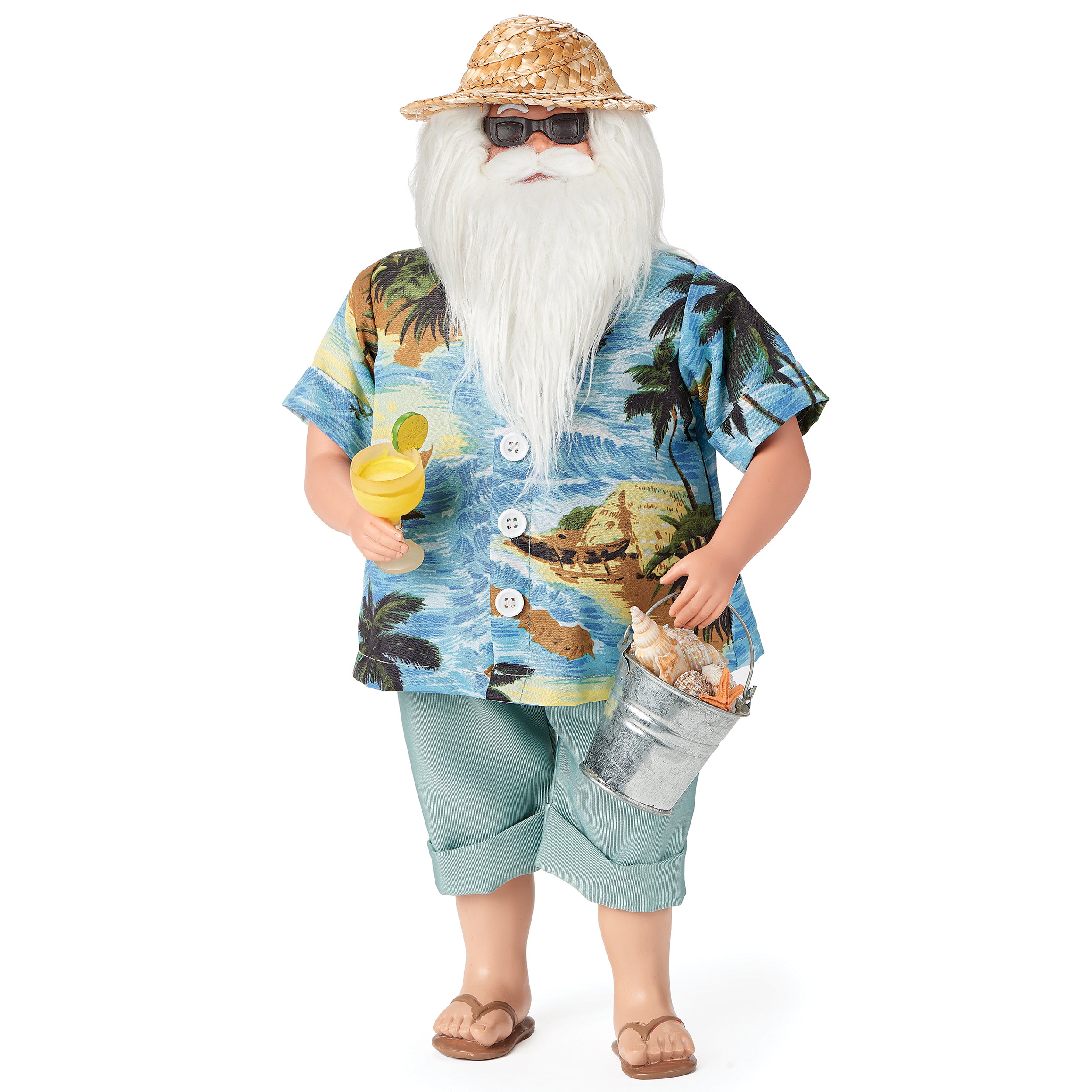 Beach Santa Figure