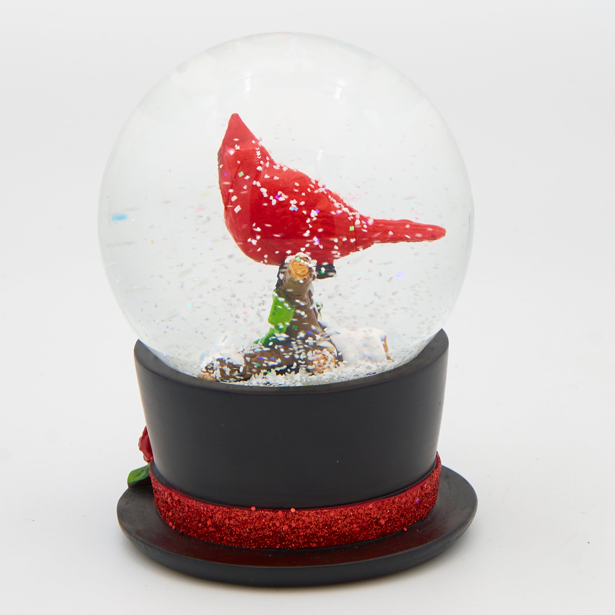 Glitterdome Cardinal on Top Hat – "O Christmas Tree" Tune