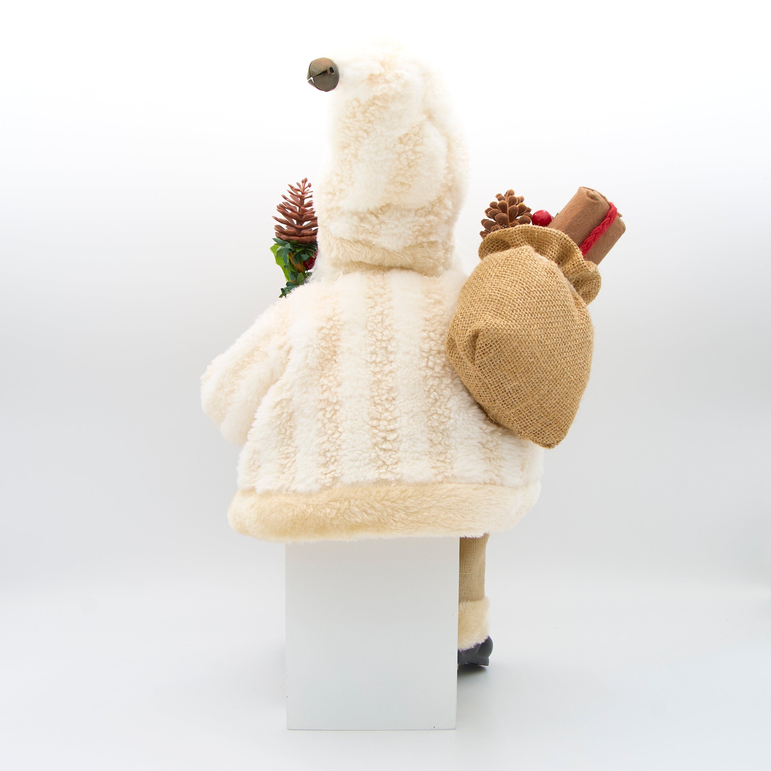 Sitting Santa Figure