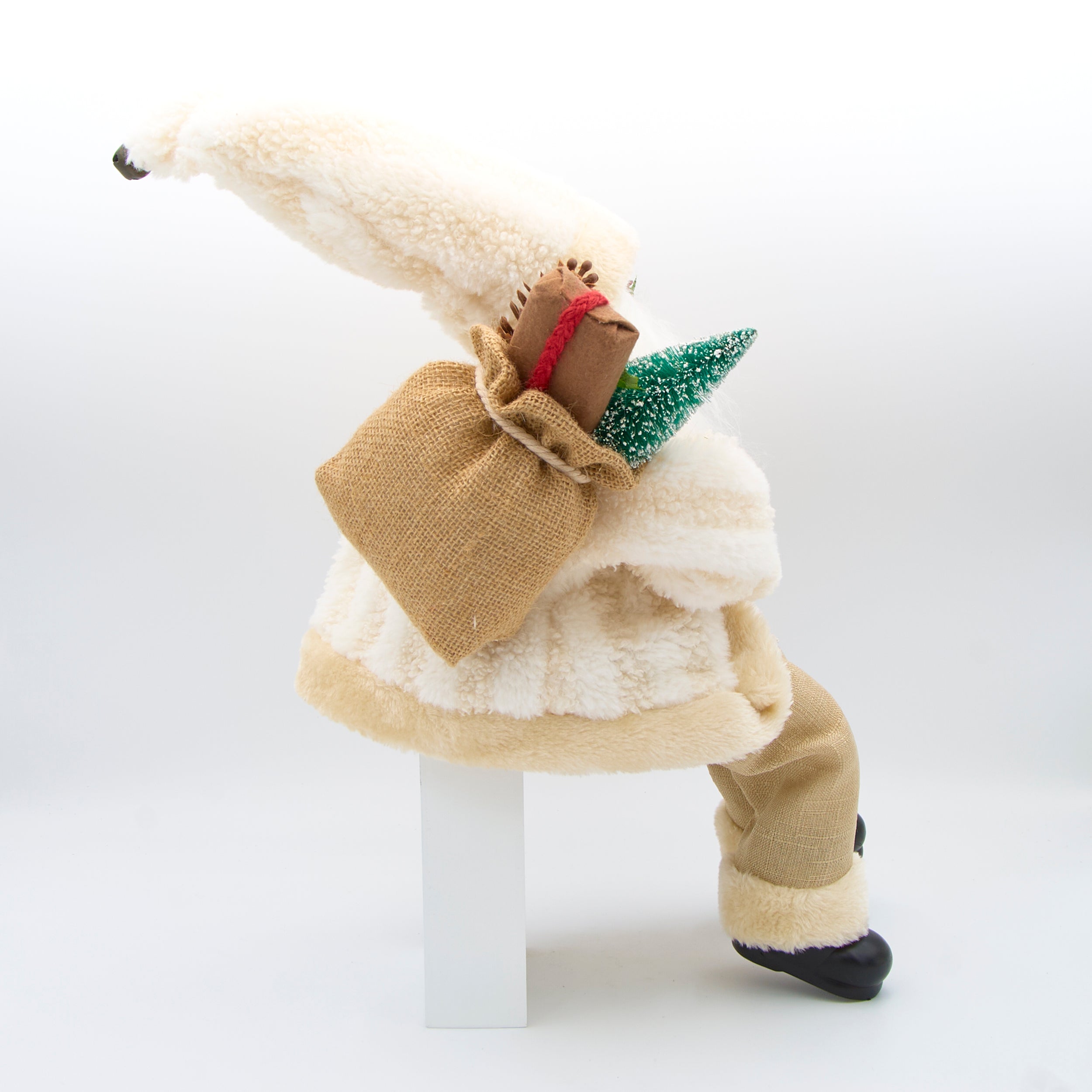 Sitting Santa Figure