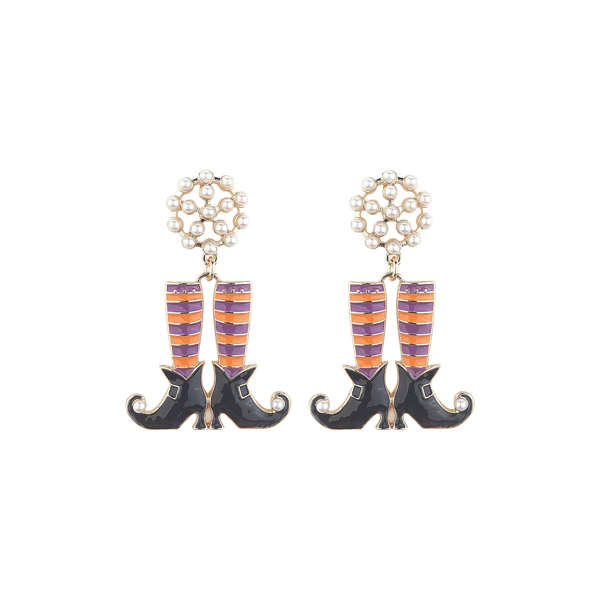 Witch's Boot Earrings