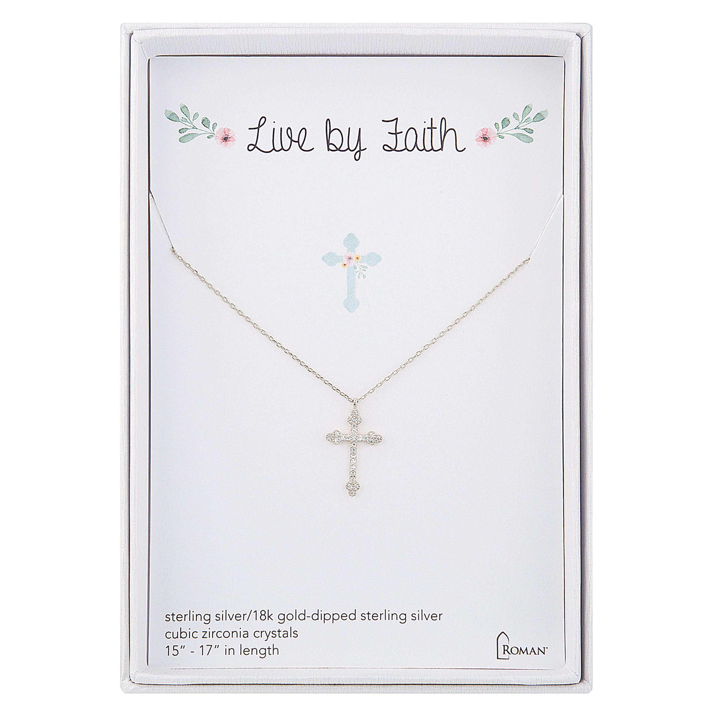 Children's Cross Pendant Necklace