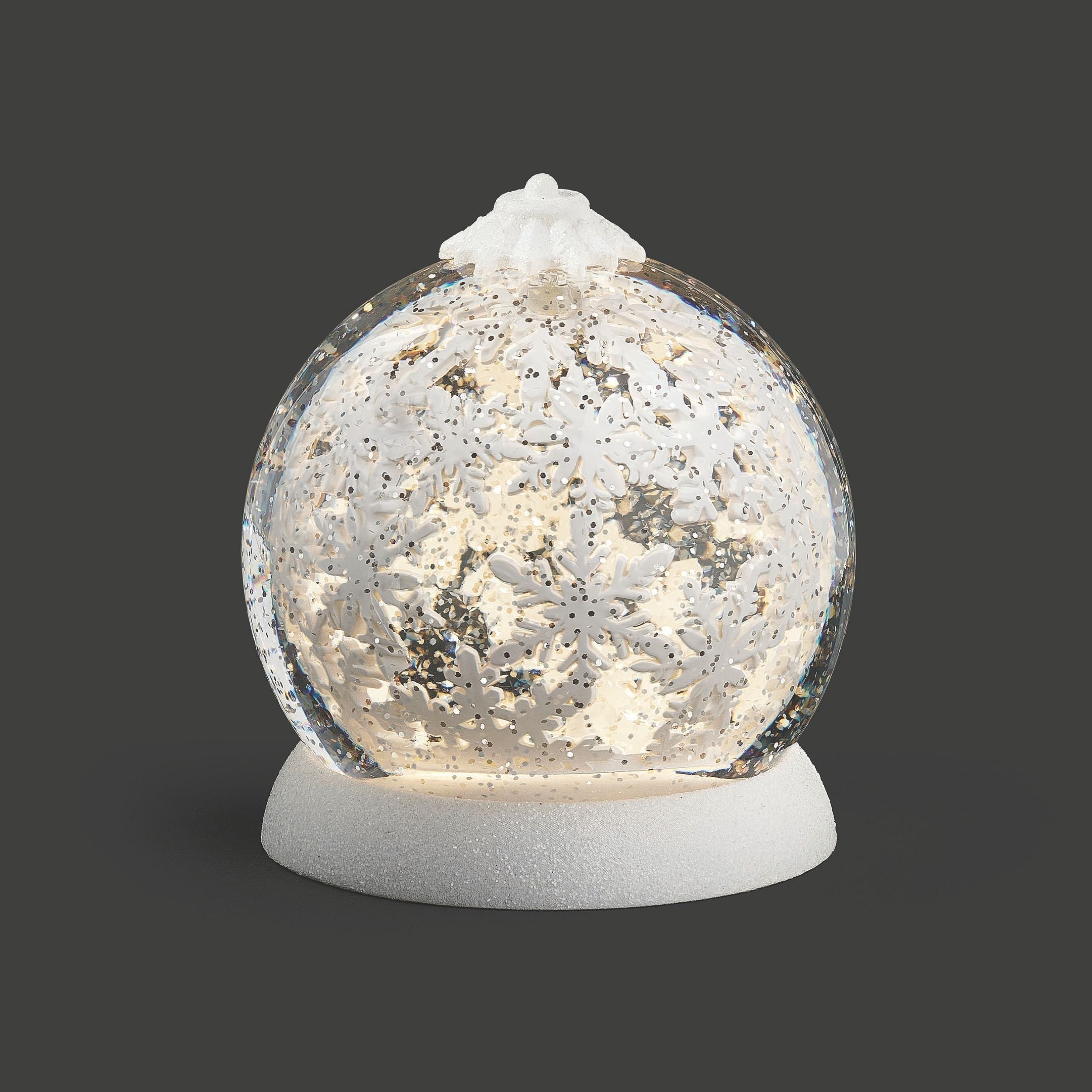 Confetti Lites Lighted Swirl Rotating Snowflake