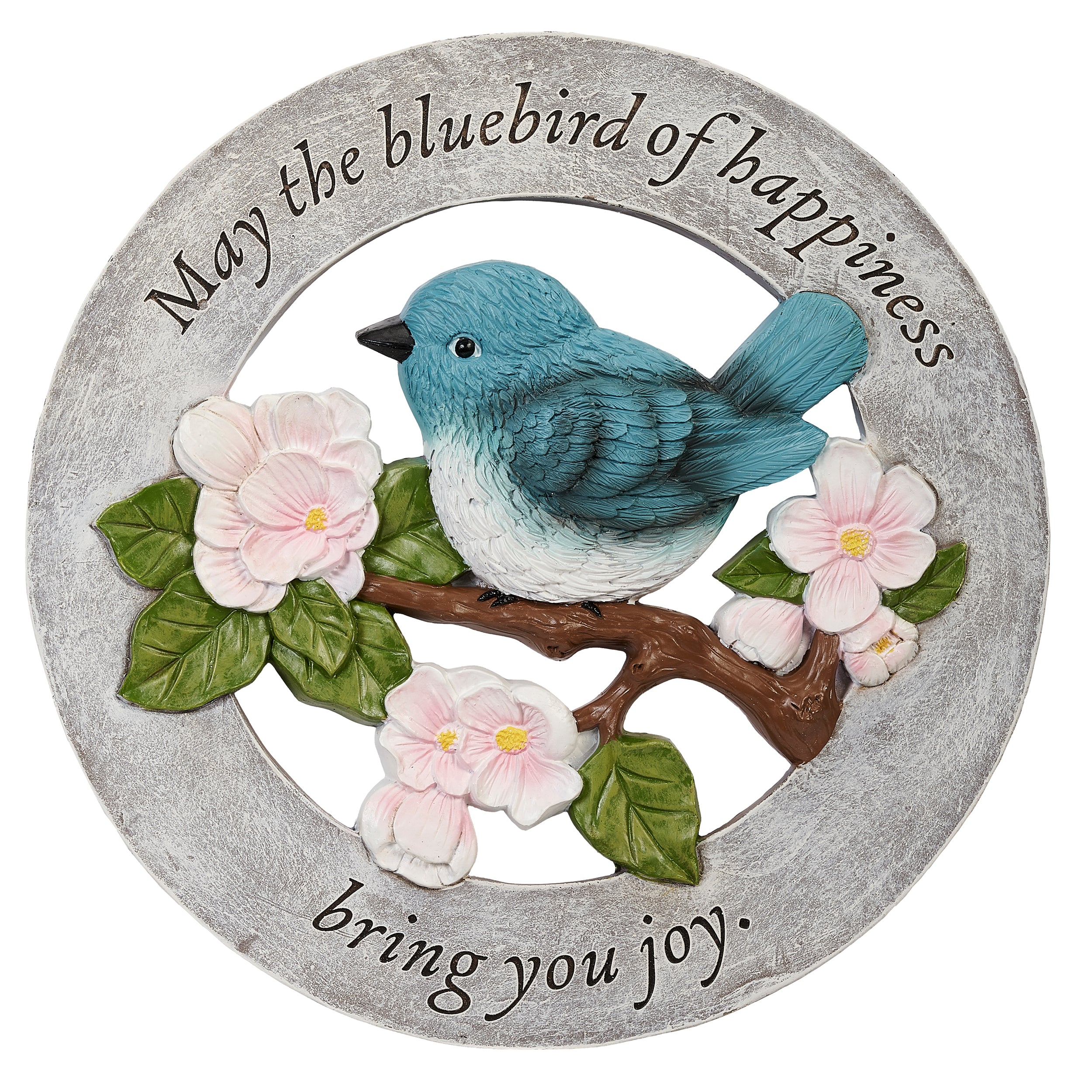 Bluebird of Happiness Garden Stone