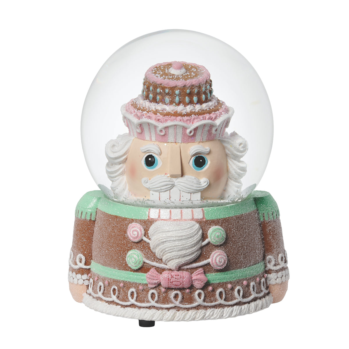 Glitterdome Gingerbread Musical Nutcracker - "Carol of the Bells" Tune