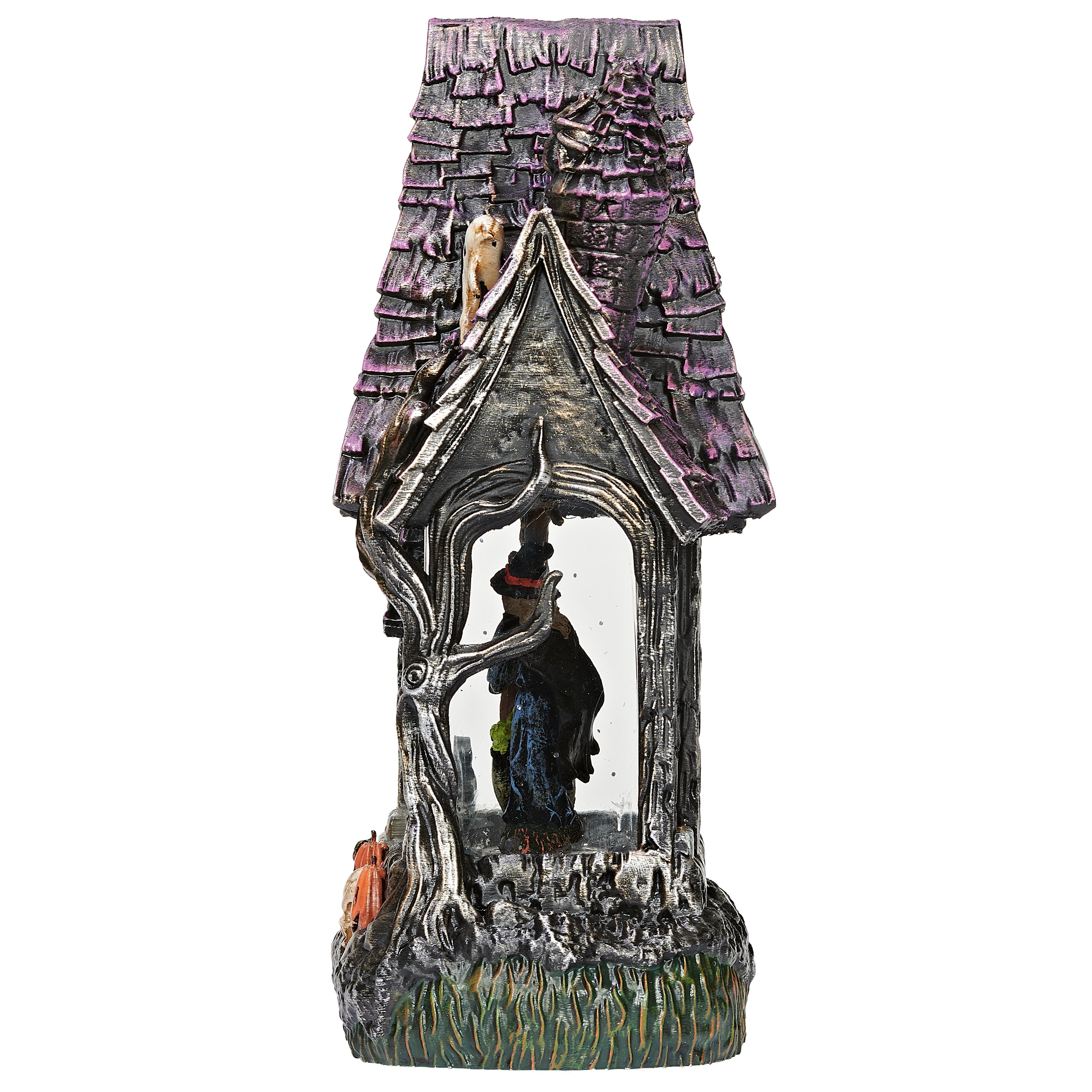 Haunted house with a witch inside