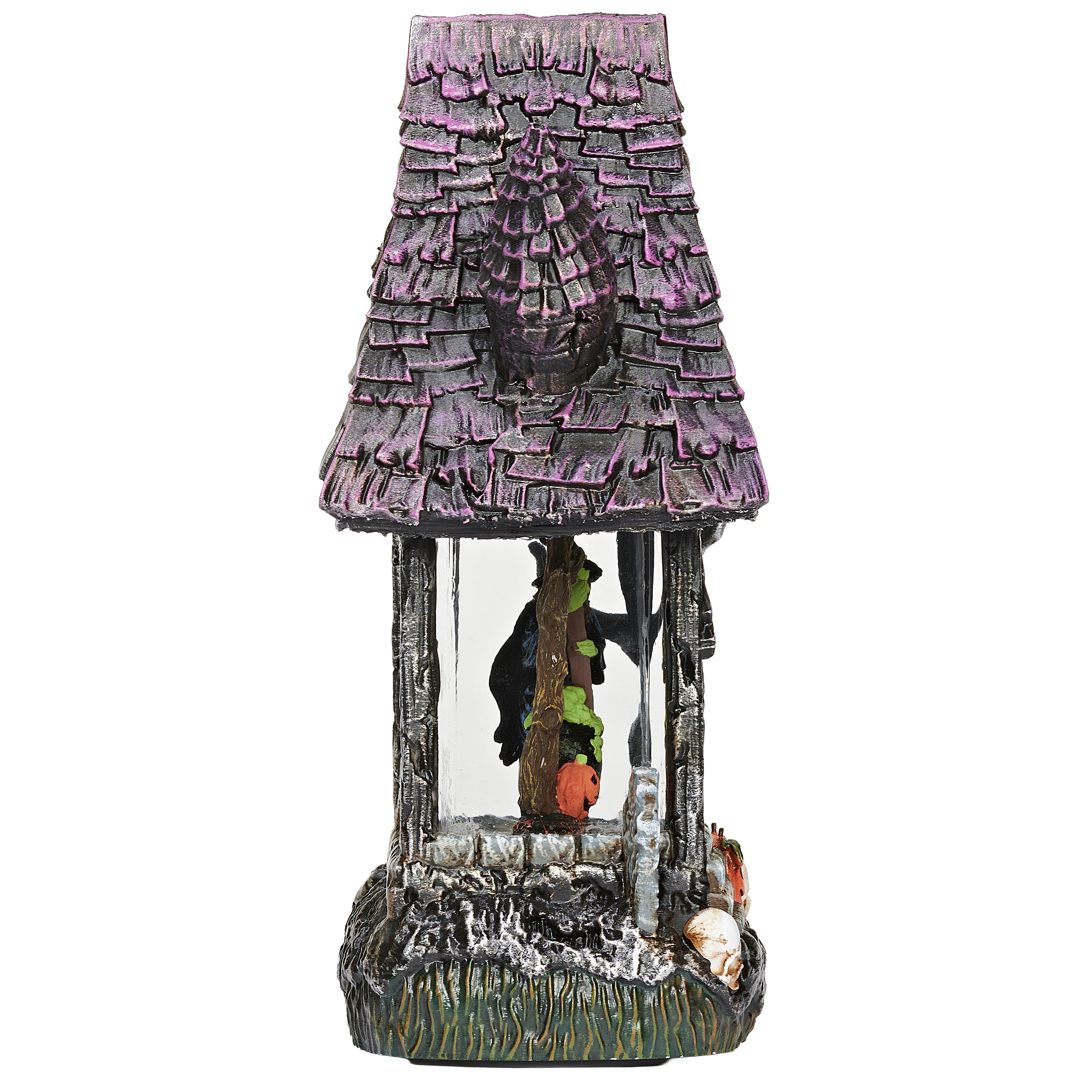 Haunted house with a witch inside