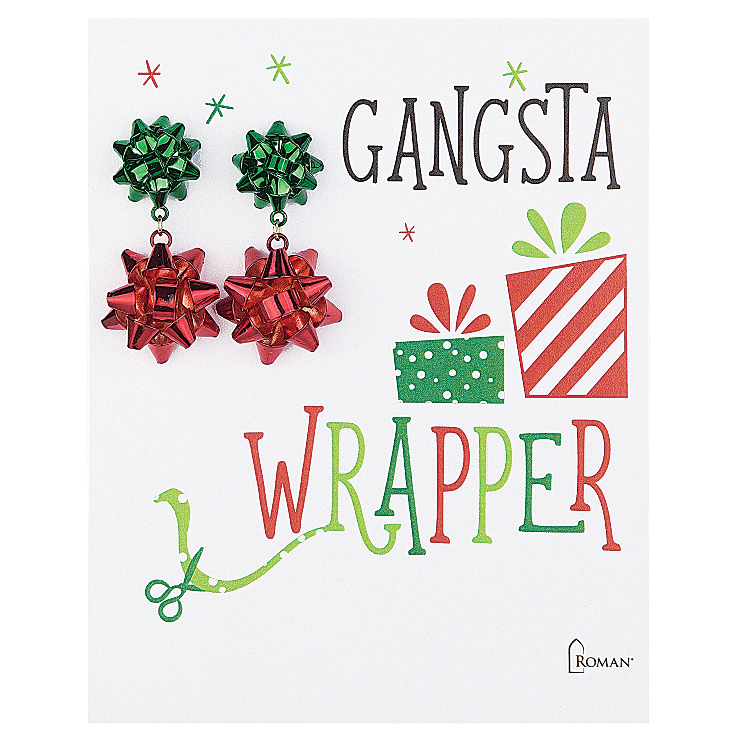 Christmas Bow Earrings