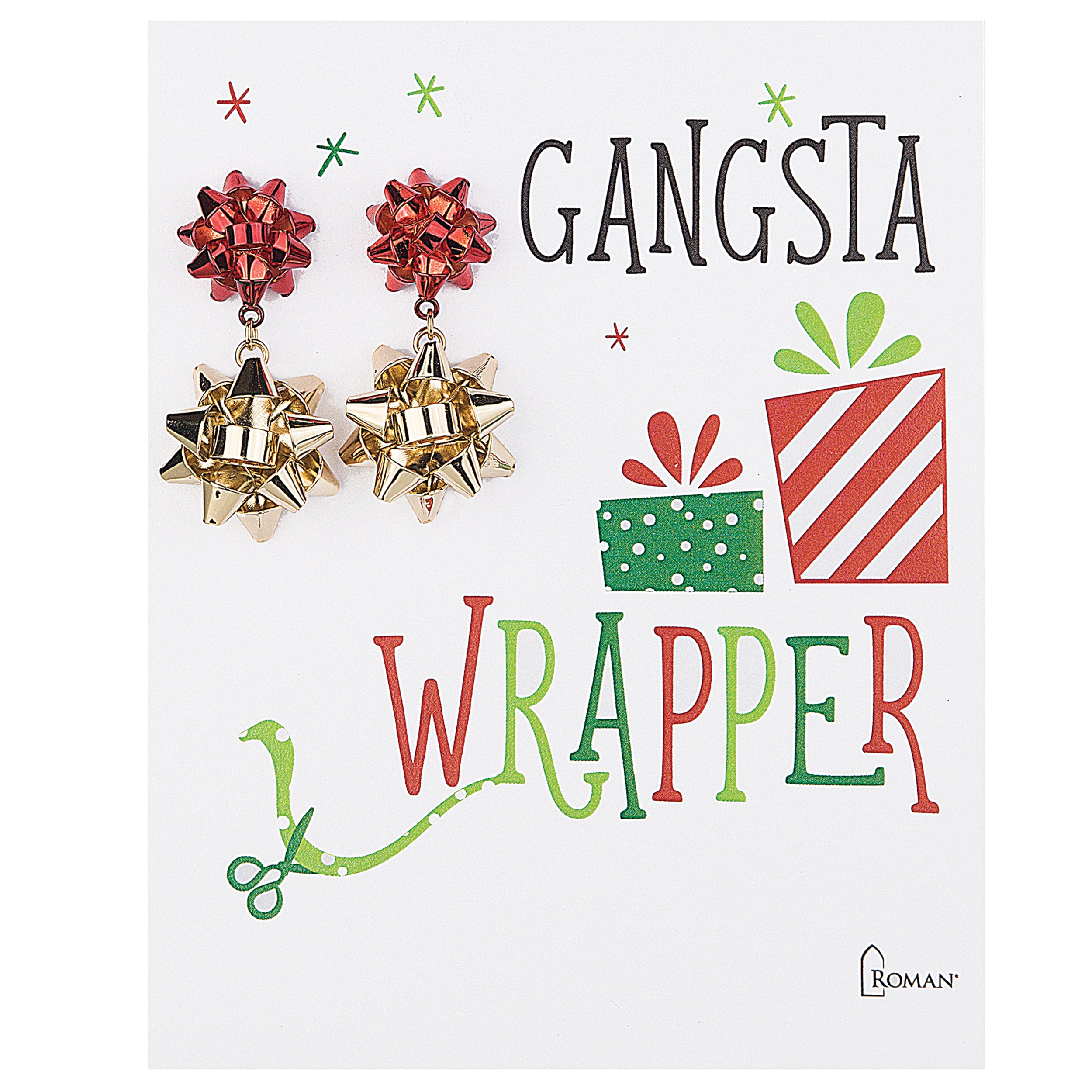 Christmas Bow Earrings