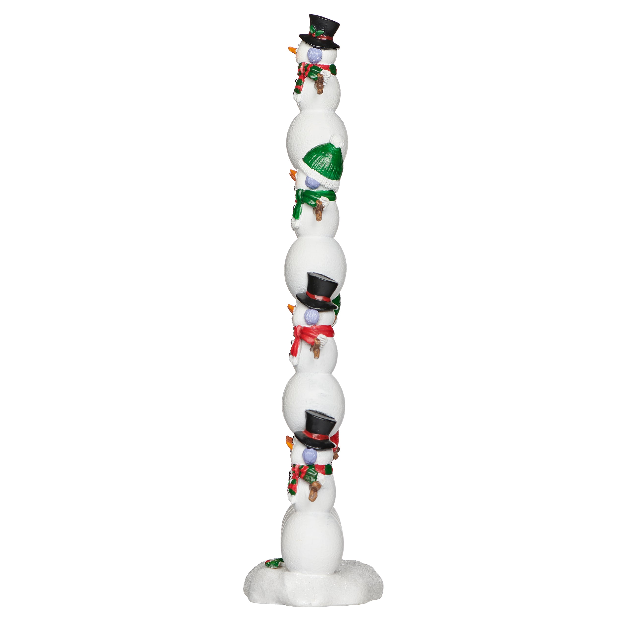 Snowman Tower Christmas Figure