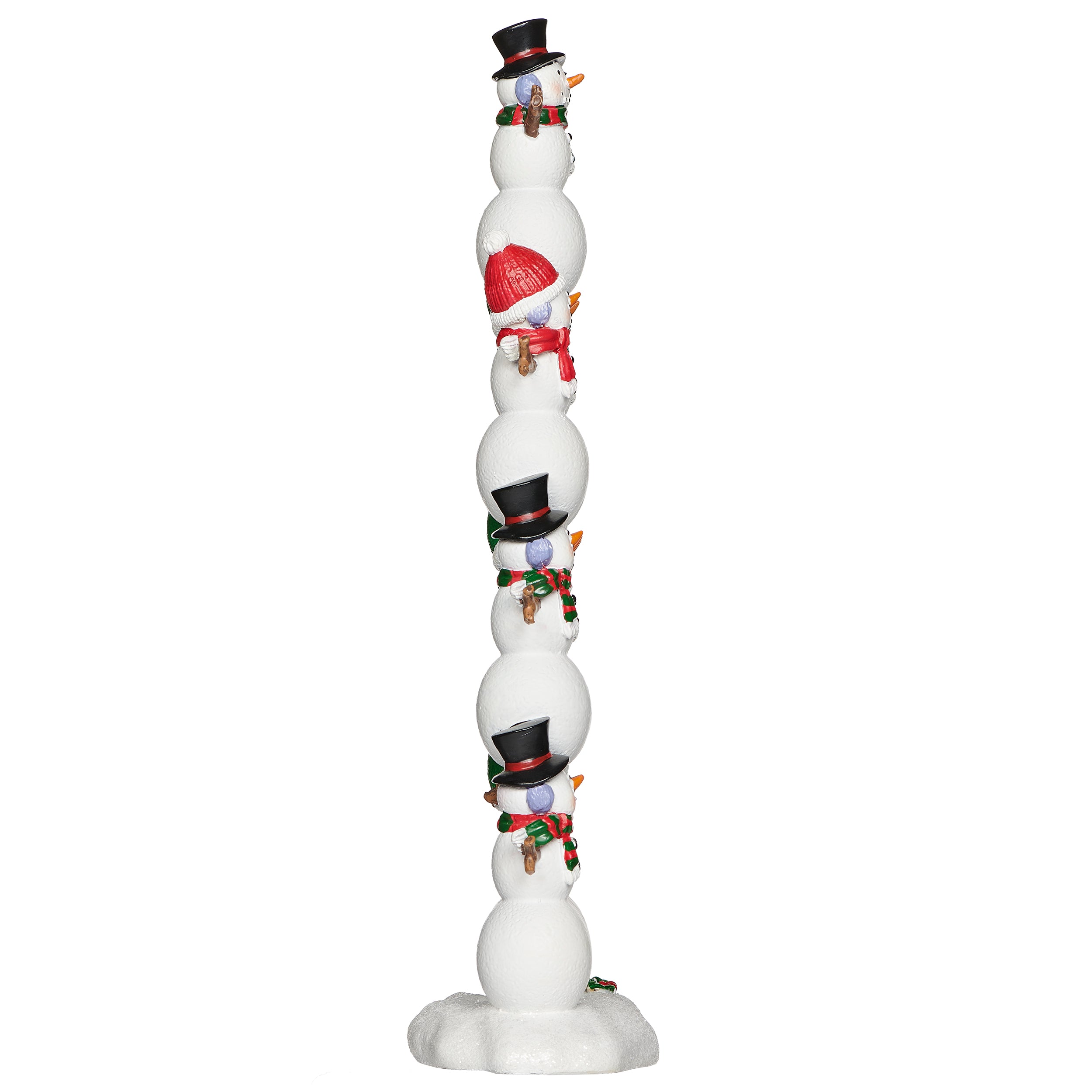 Snowman Tower Christmas Figure